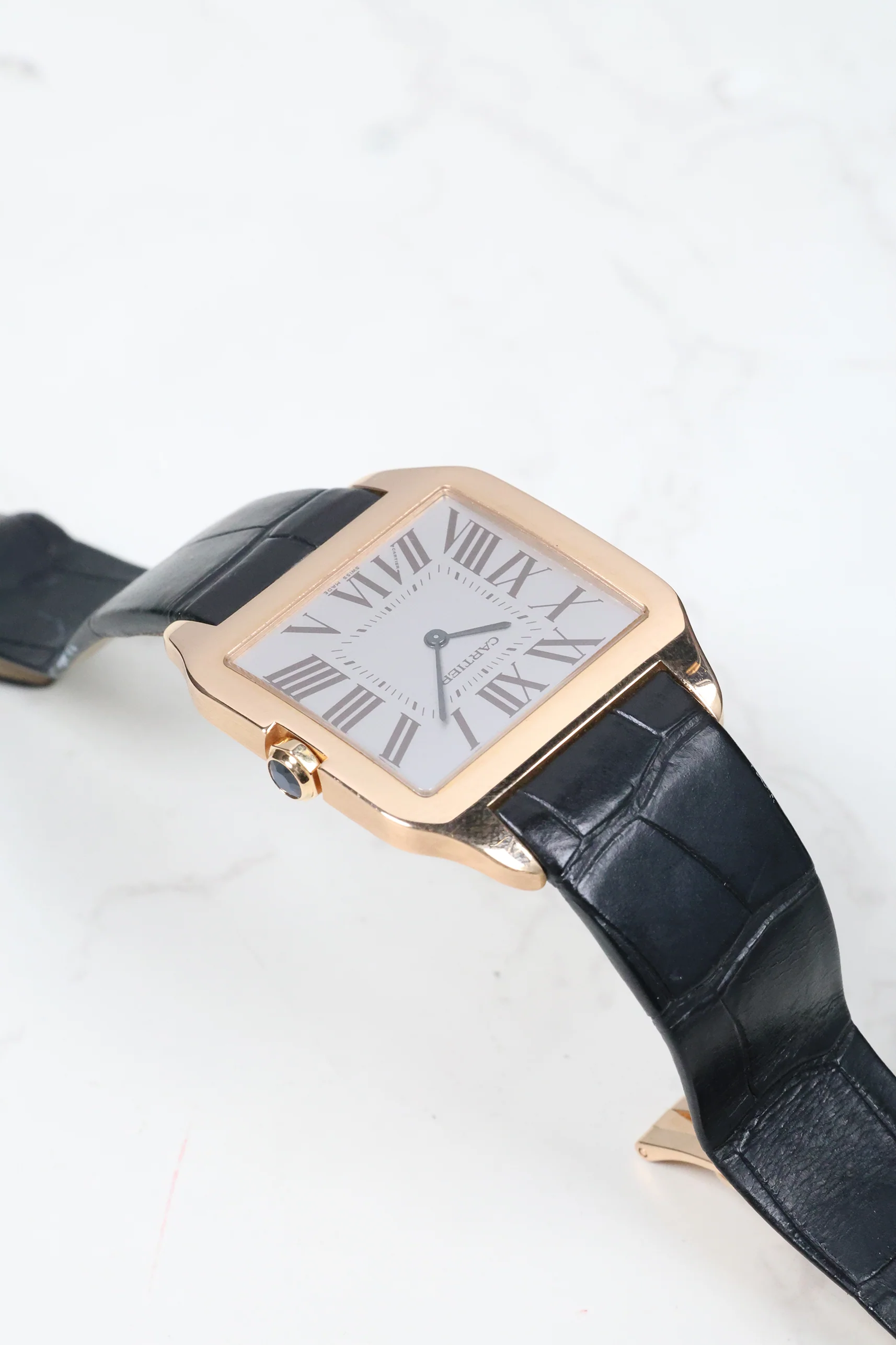 Cartier Santos Dumont 18k Rose Gold W2006951 2018 [Preowned] - Image 13