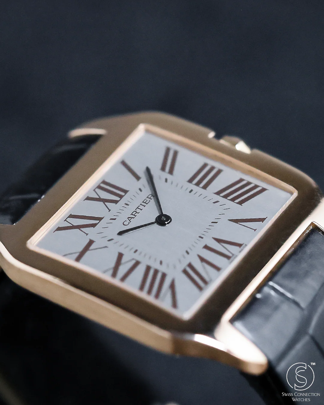 Cartier Santos Dumont 18k Rose Gold W2006951 2018 [Preowned] - Image 3