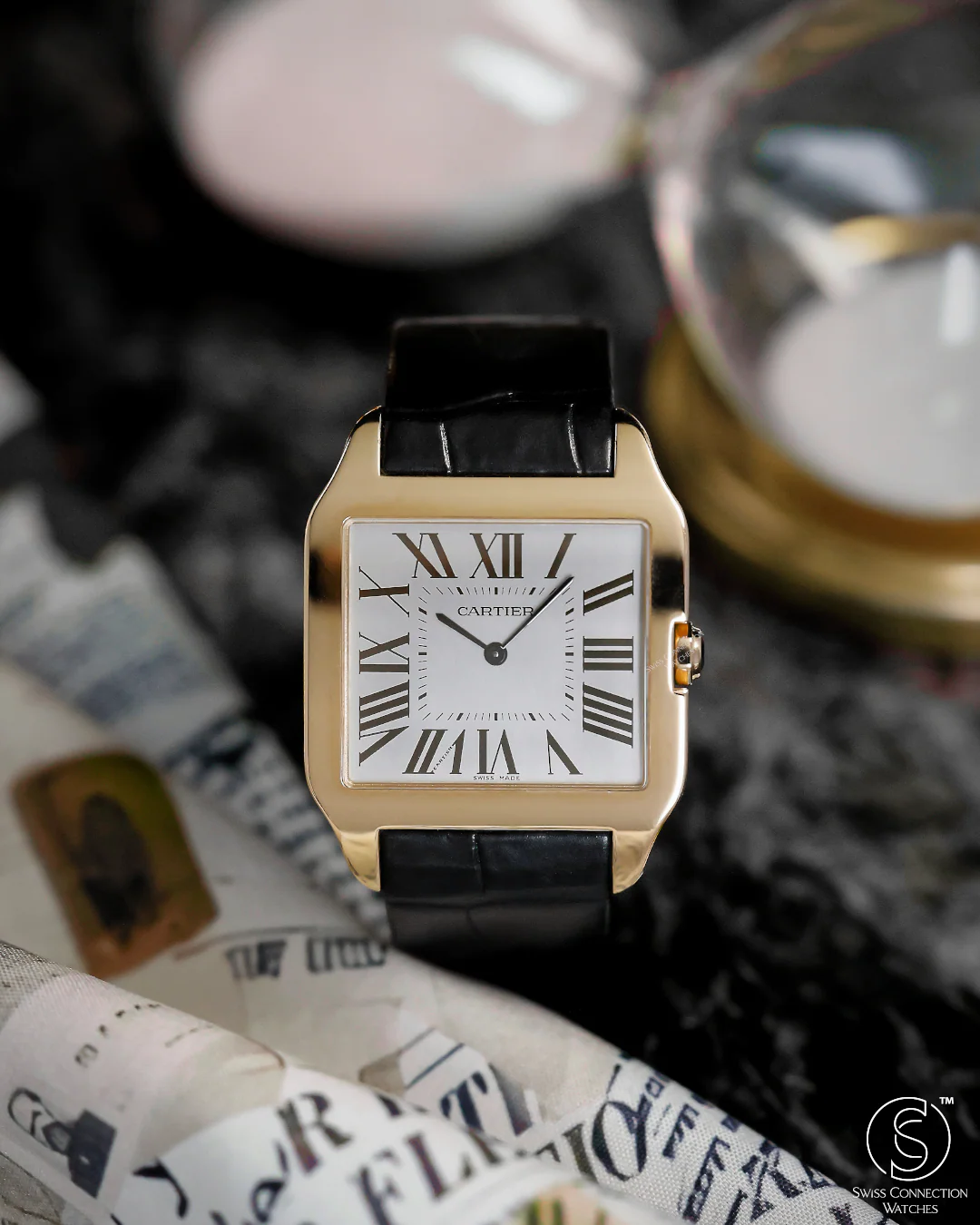Cartier Santos Dumont 18k Rose Gold W2006951 2018 [Preowned] - Image 4