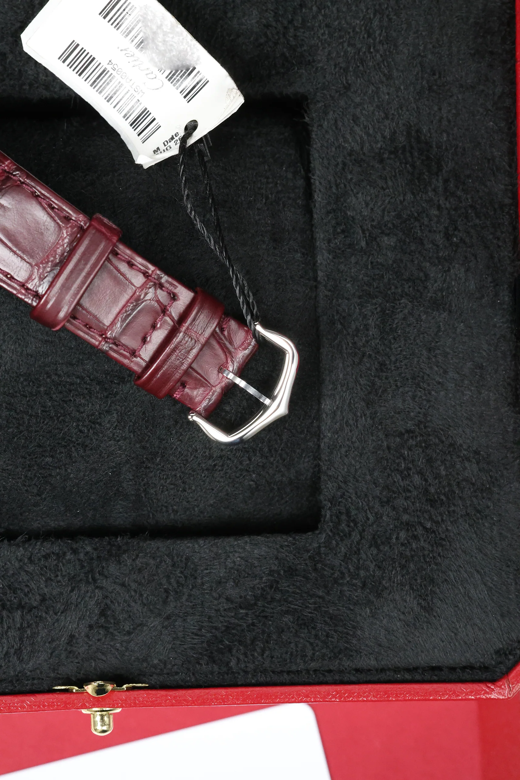 Cartier Tank Must Large Red Claret WSTA0054 - Image 13