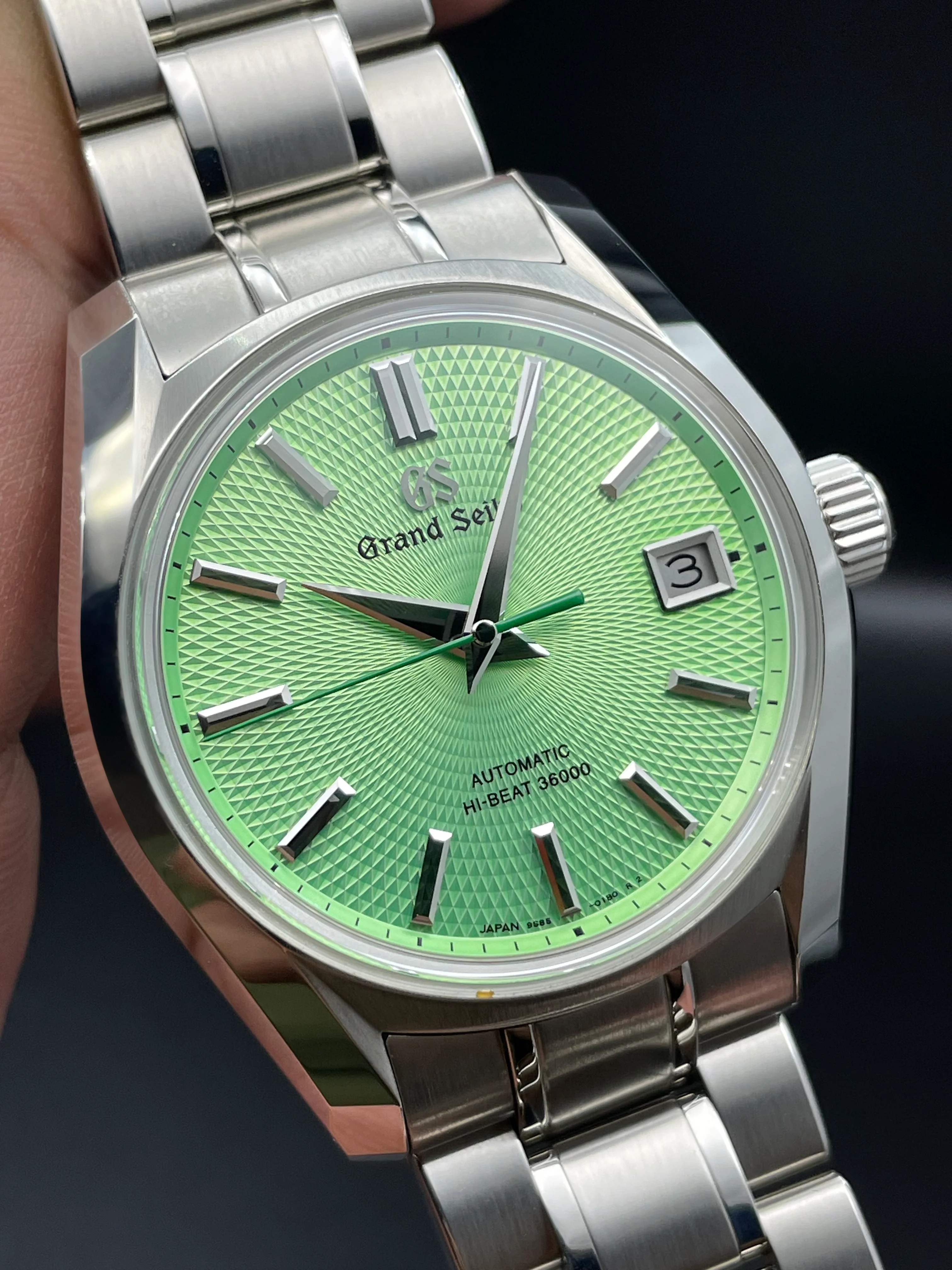 Grand Seiko 62GS WOS Jodogahama Beach Green SBGH335 2023 [Preowned] - Image 3
