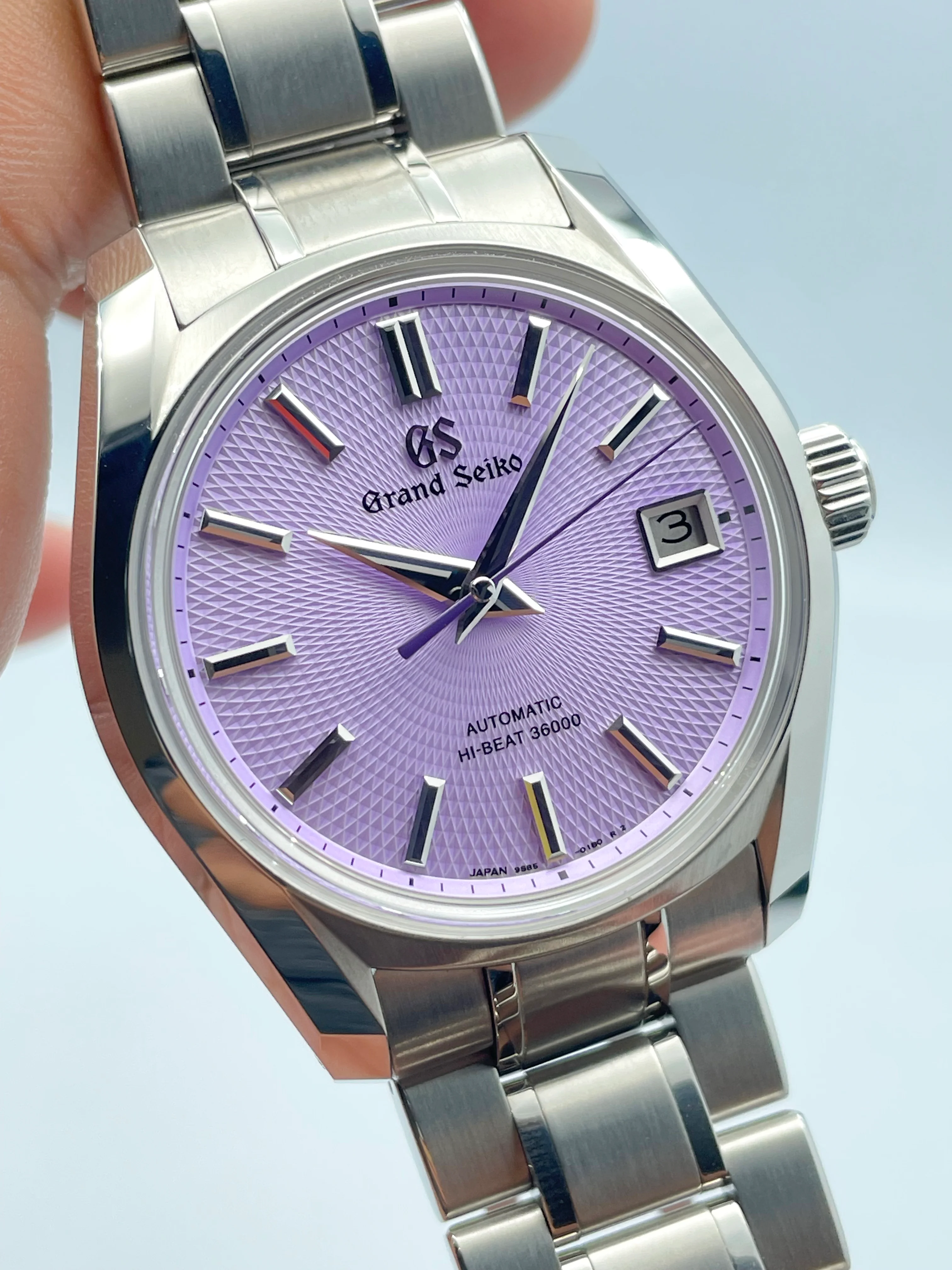 Grand Seiko 62GS WOS Jodogahama Beach Purple SBGH337 2023 [Preowned] - Image 3