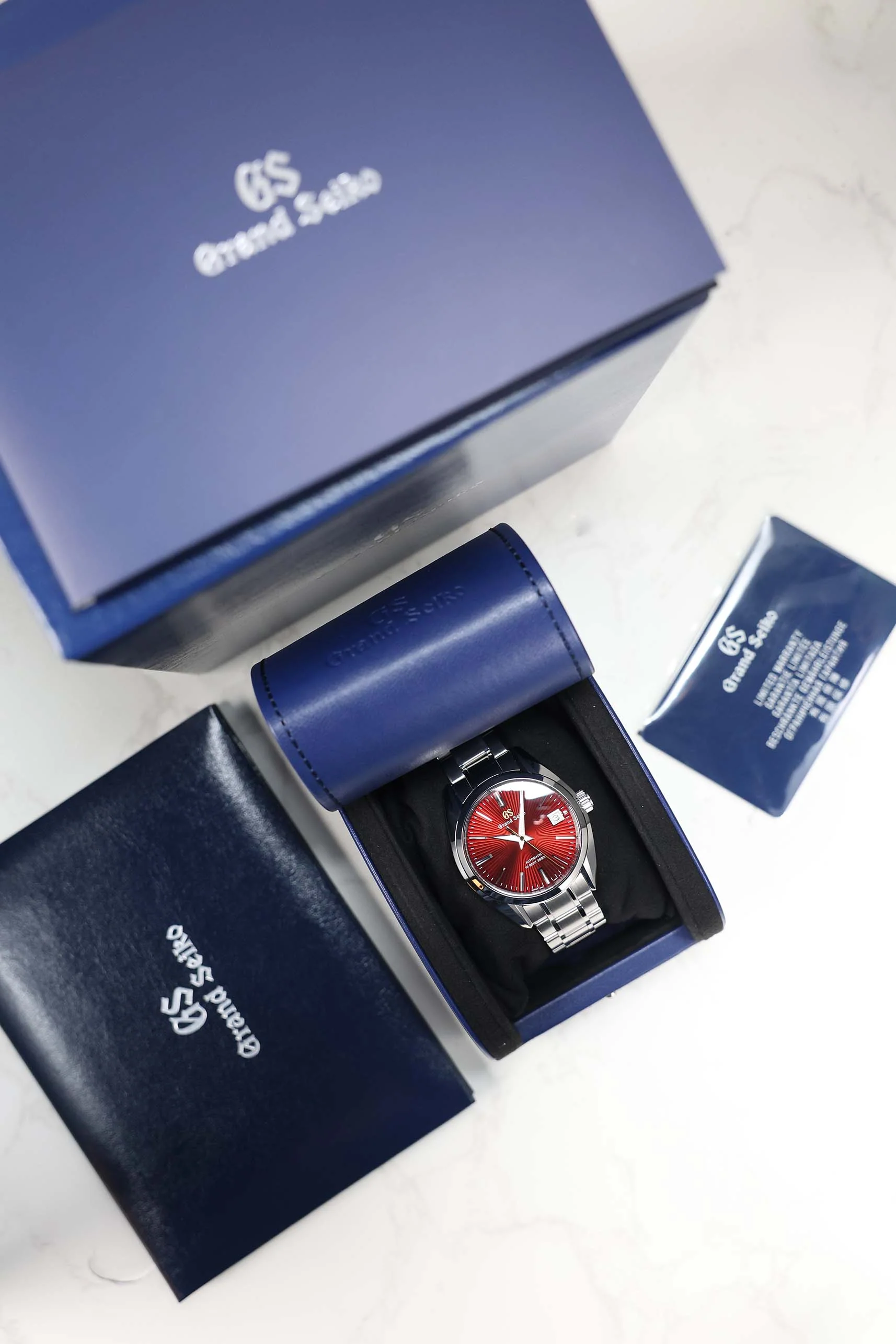 Grand Seiko Heritage 44GS Red Fuji SBGH327G 2024 [Preowned] - Image 19