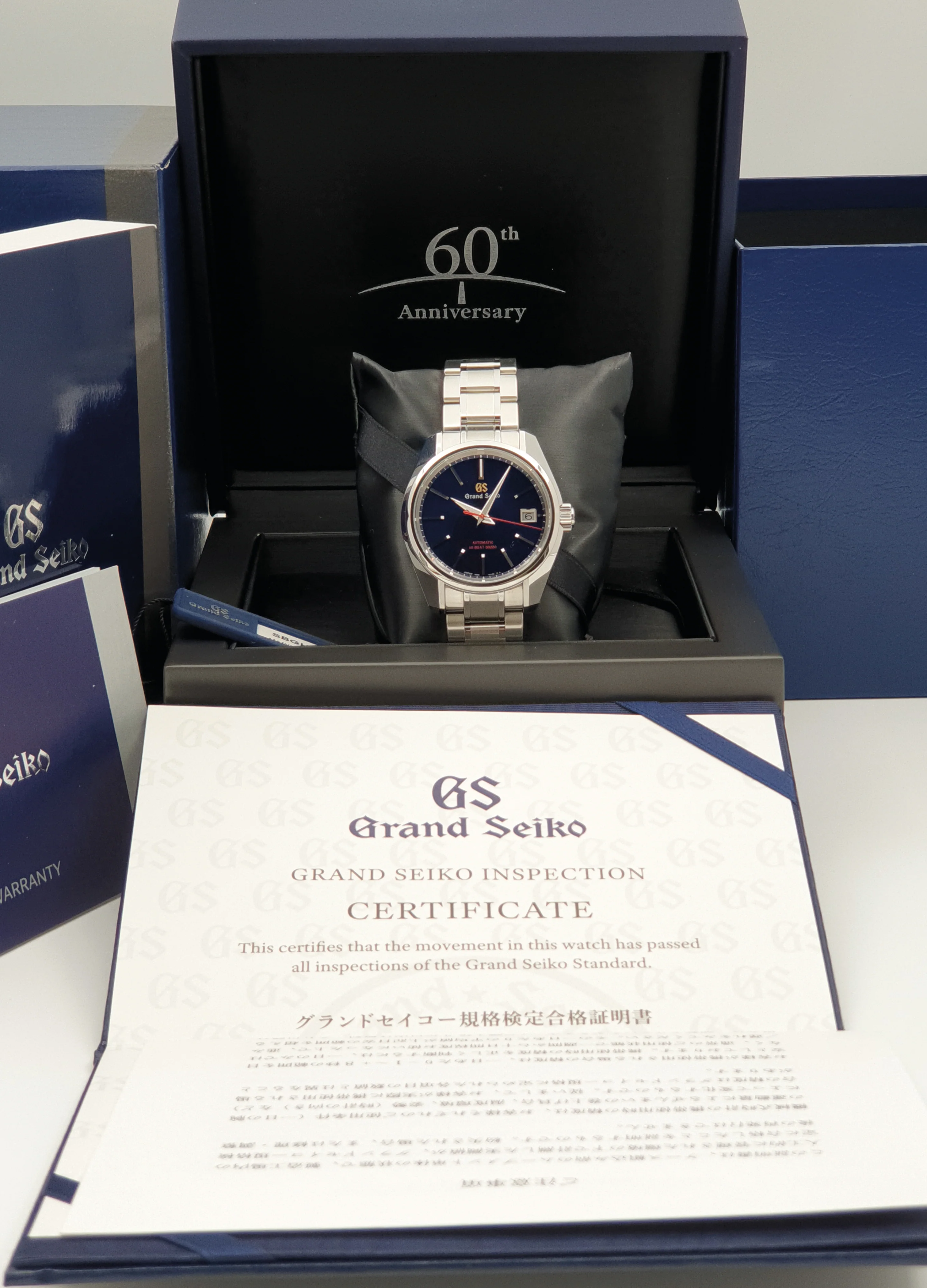 Grand Seiko Heritage 'Superman' 60th Anni LE SBGH281G 2021 [Preowned] - Image 11