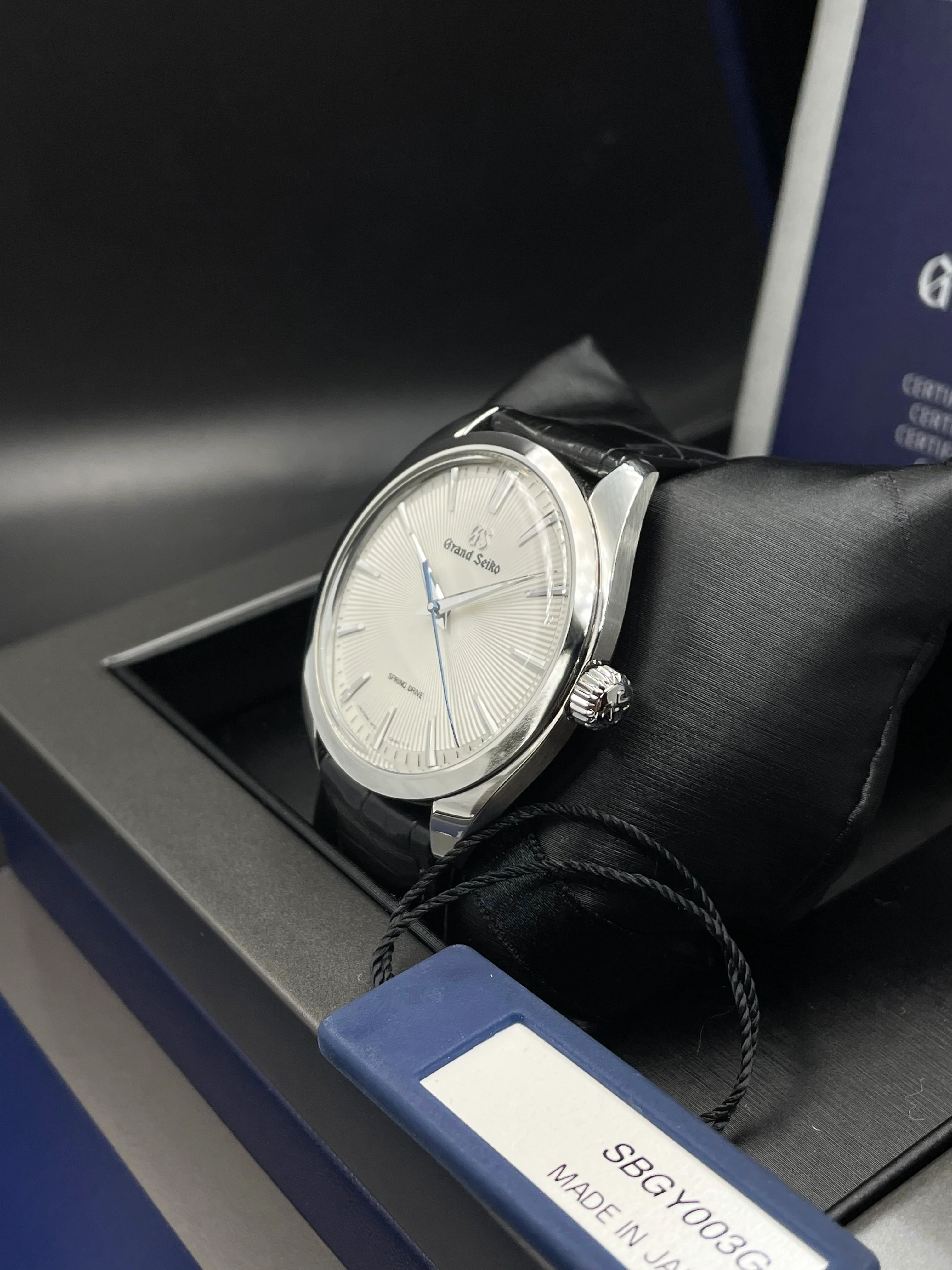 Grand Seiko SBGY003 Spring Drive Ltd Ed 38.5mm 2020 [Preowned] - Image 9