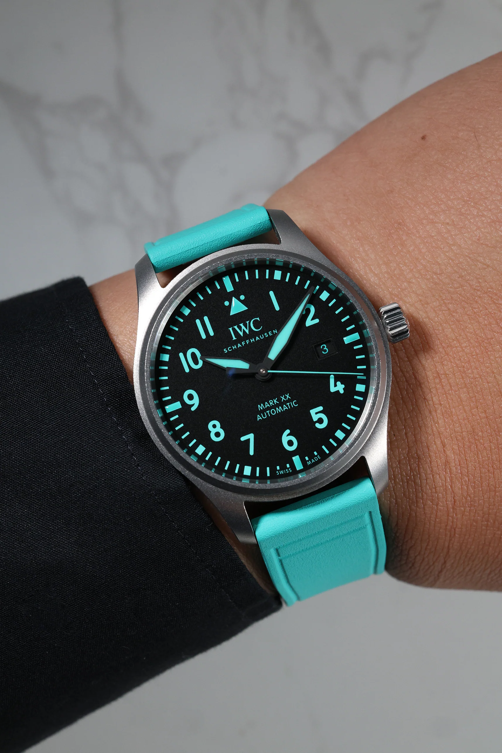 IWC Pilot's Watch Mark XX Mercedes-AMG PETRONAS F1 IW328210 2025 [Preowned] - Image 6