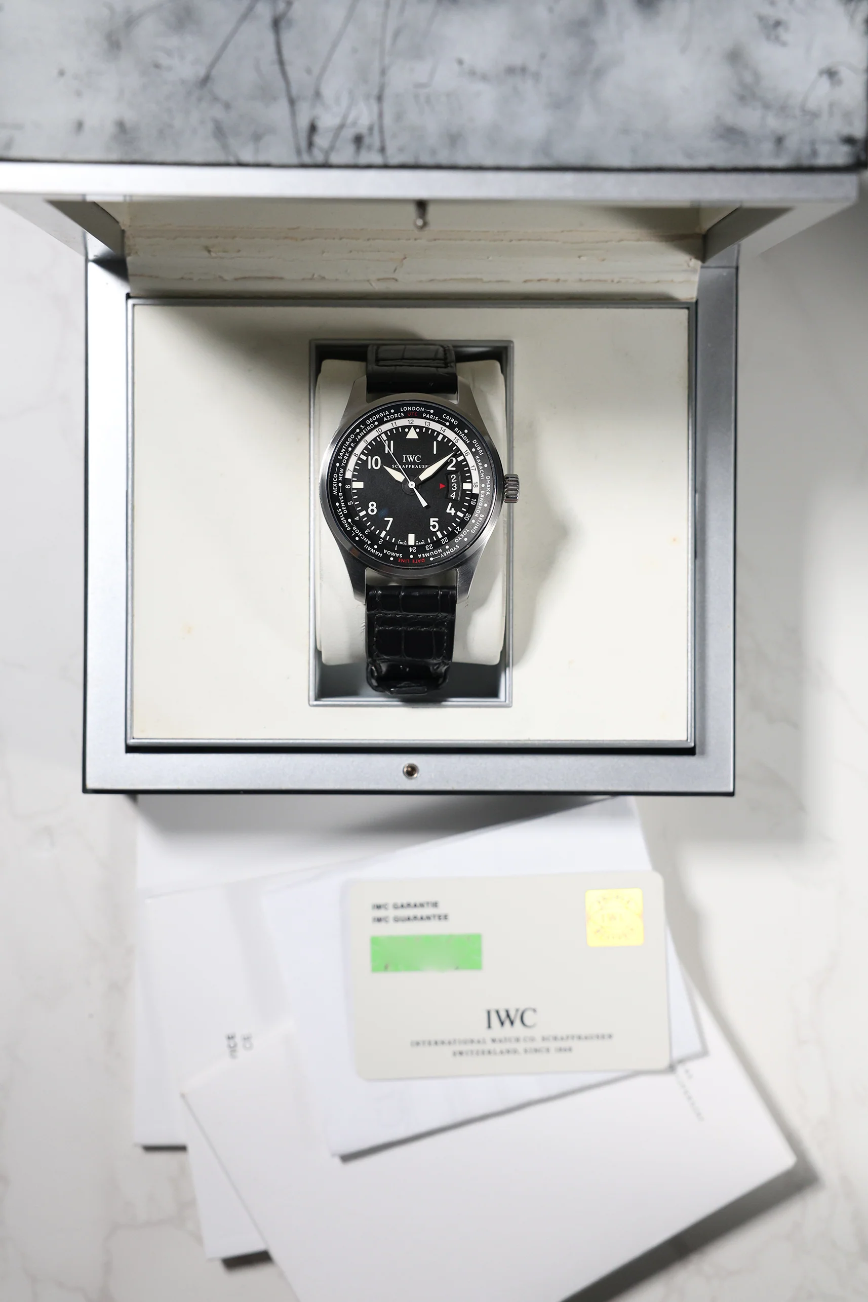 IWC Pilot's World Timer IW326201 2014 [Preowned] - Image 19