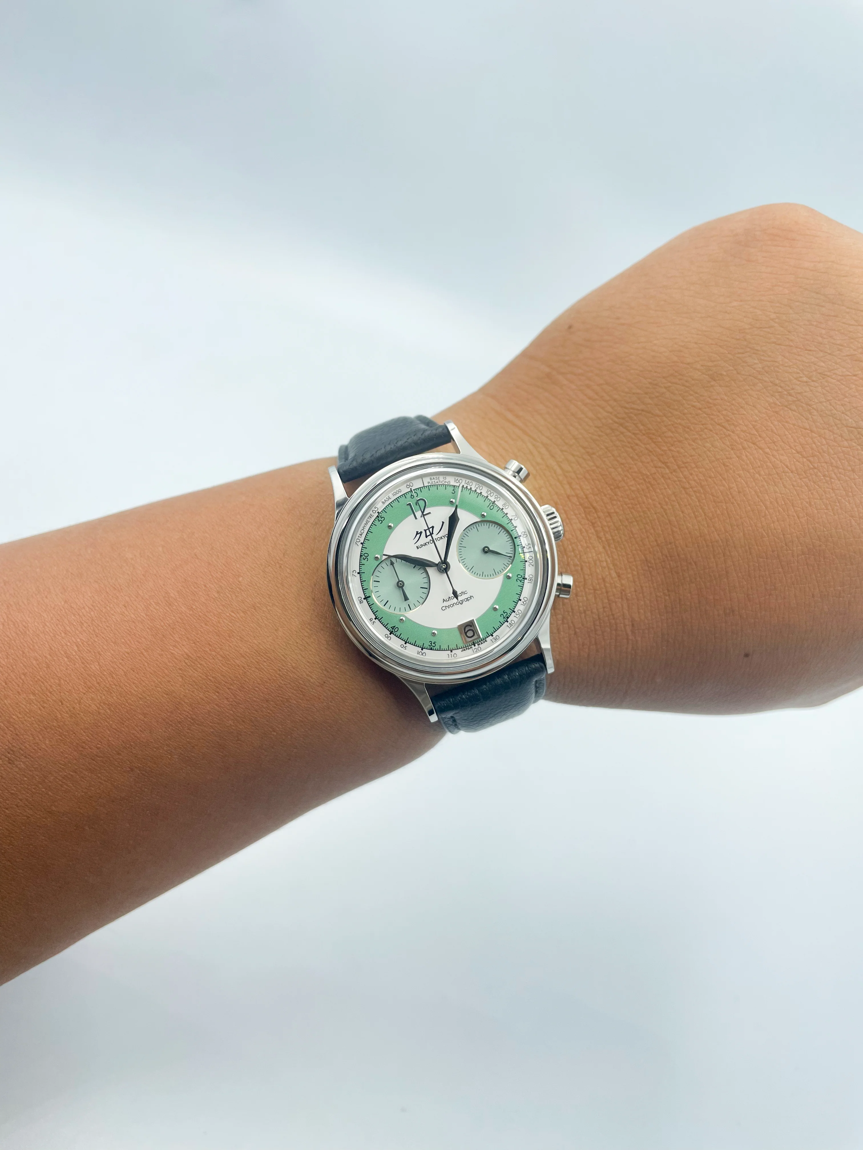 Kurono Tokyo Chronograph 3 HISUI:翡翠 - 38mm - Image 2