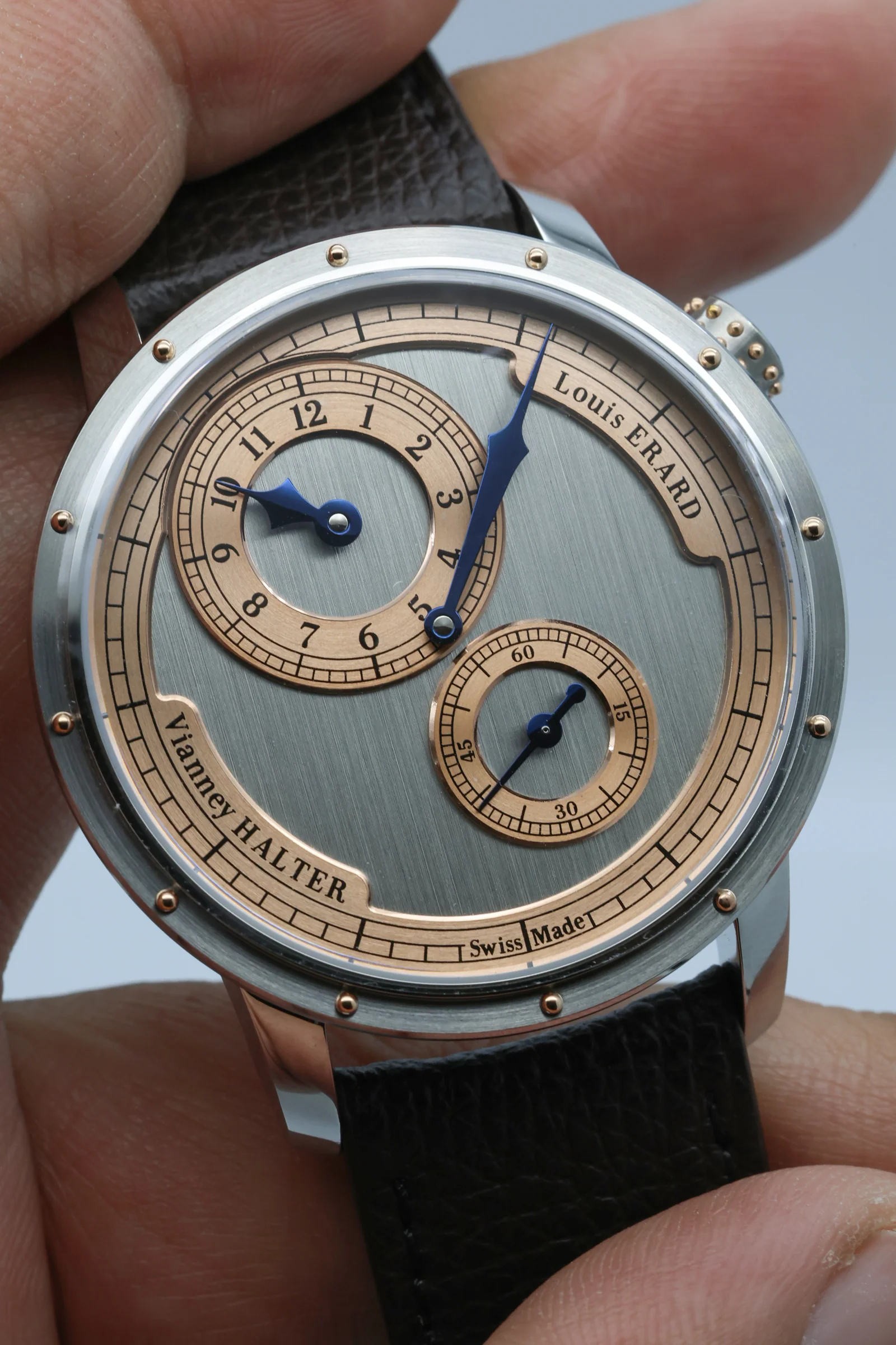 Louis Erard Le Régulateur x Vianney Halter II 43mm 85246AA02.BVA172 - Image 7