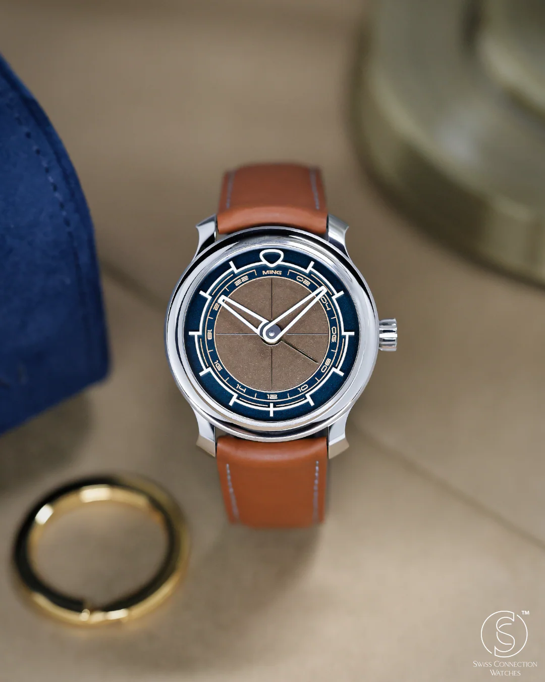 MING 22.01 GMT Gilt  - 38mm 2023 [Preowned] - Image 4
