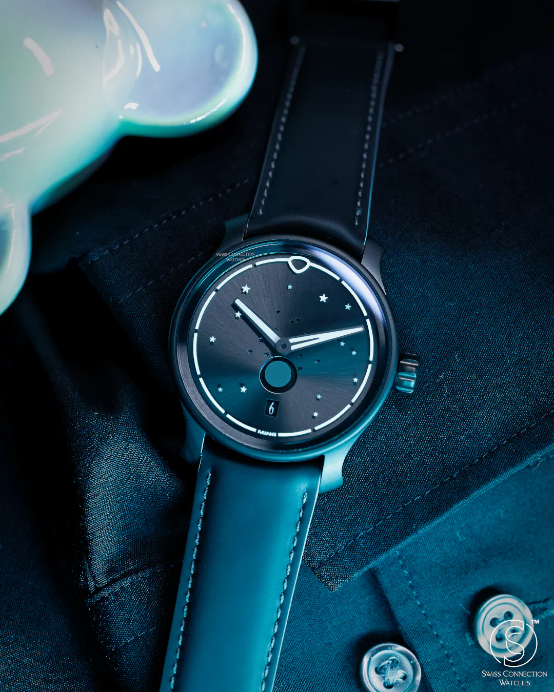 Ming 37.05 Moonphase Series 2 DLC Limited 50pcs Special Projects Cave - 38mm - Image 5