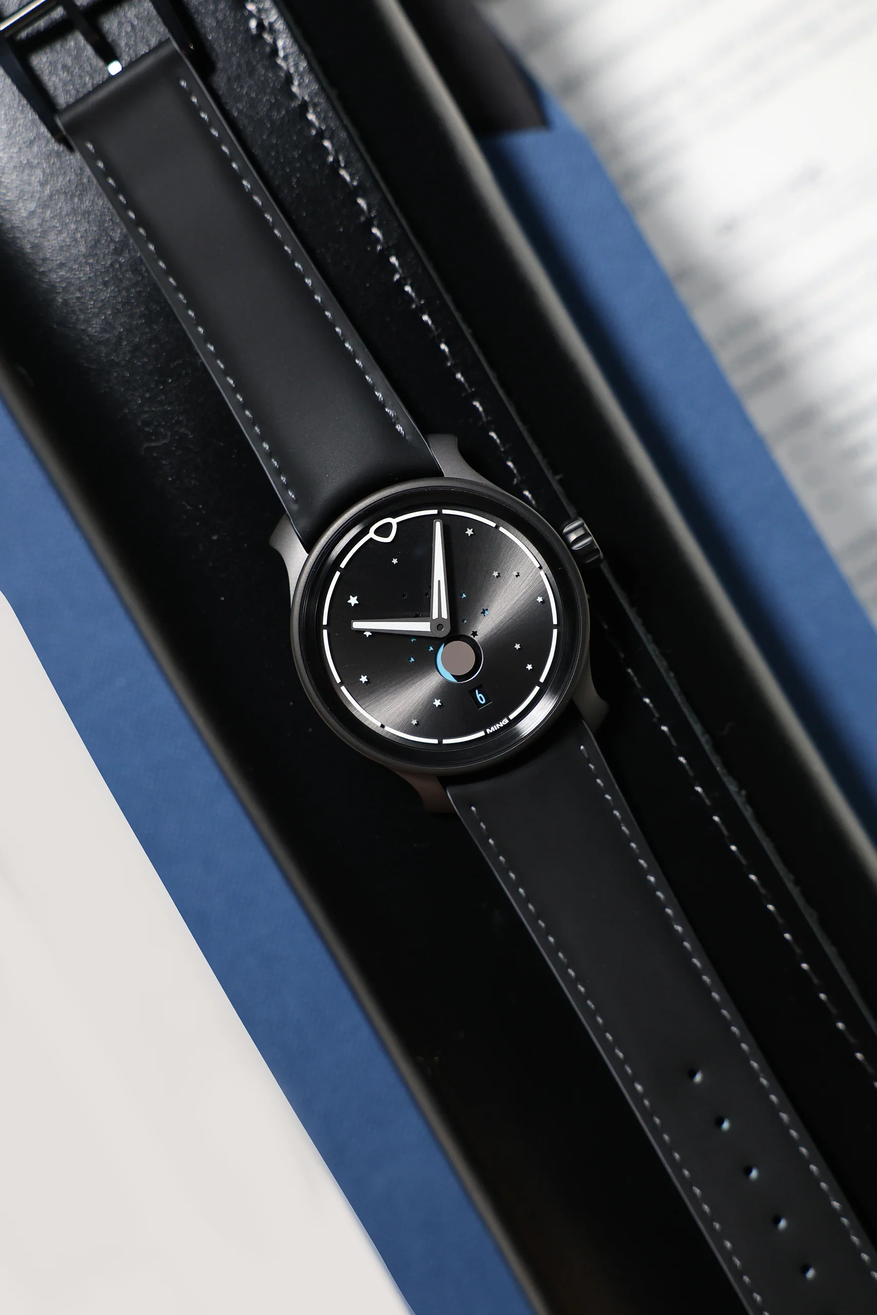 Ming 37.05 Moonphase Series 2 DLC Limited 50pcs Special Projects Cave - 38mm - Image 7
