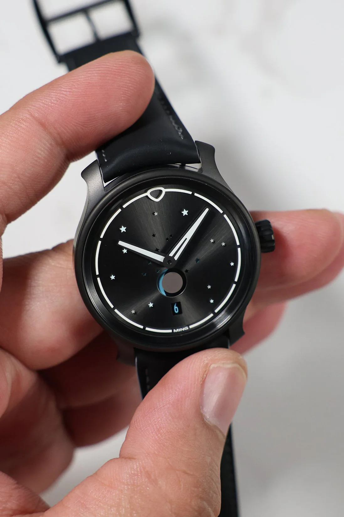 Ming 37.05 Moonphase Series 2 DLC Limited 50pcs Special Projects Cave - 38mm - Image 8