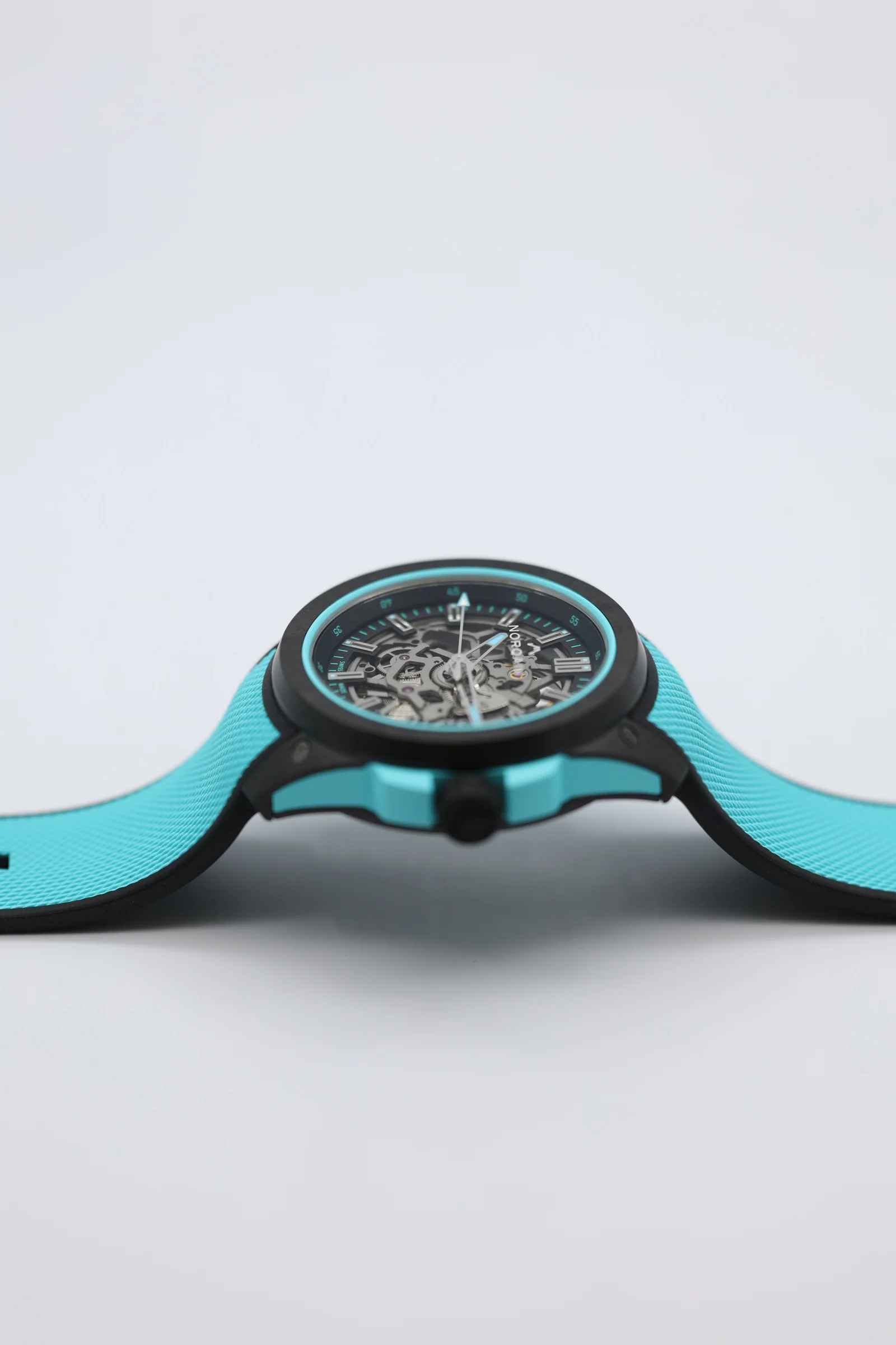 Norqain Wild One Skeleton Turquoise 42mm NNQ3000QBQ1AS/B007 2024 [Preowned] - Image 11