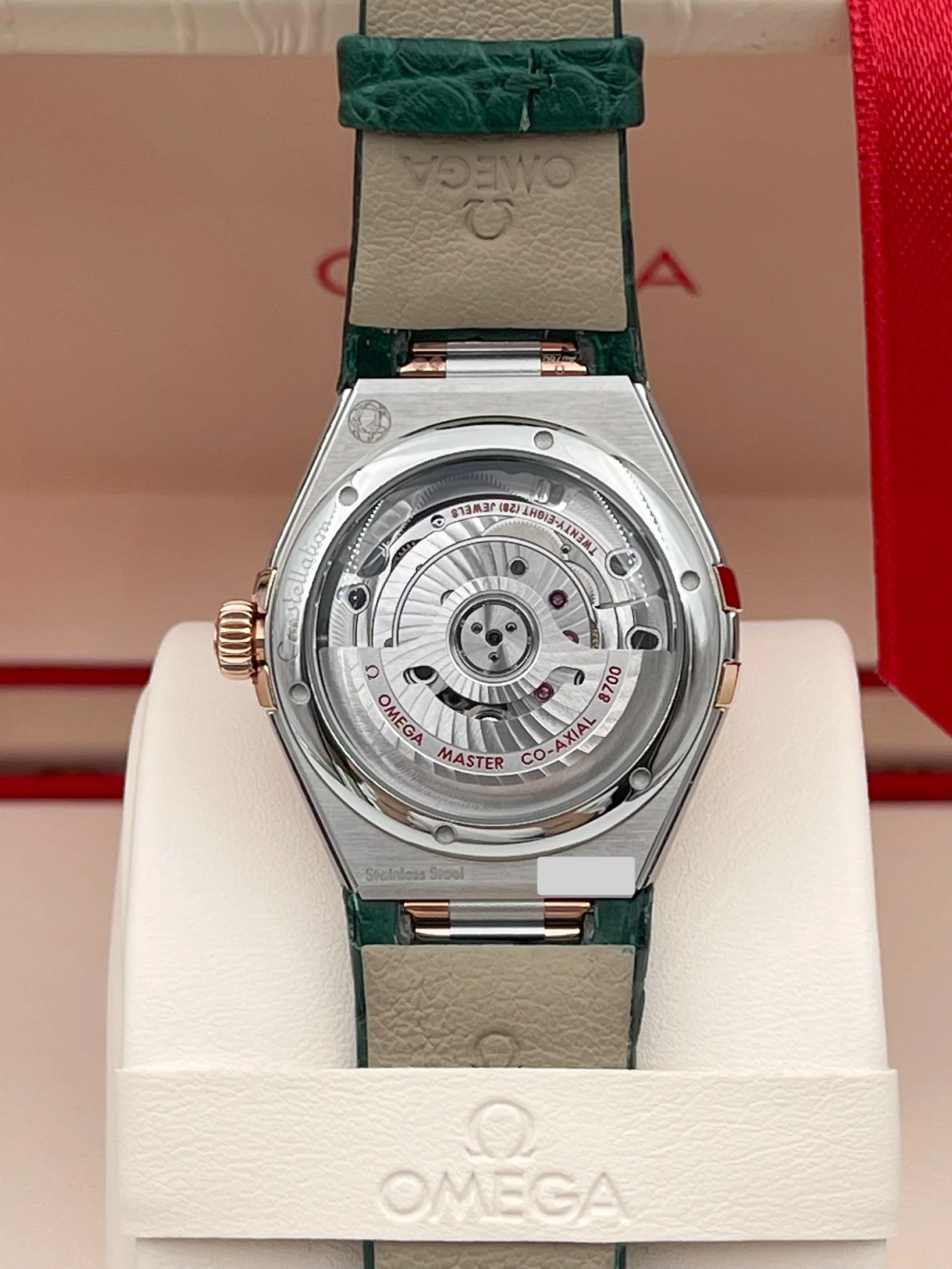 Omega Constellation Sedna™ Gold Aventurine Green 11 Diamonds 29mm 131.23.29.20.99.001 [NOS] - Image 9