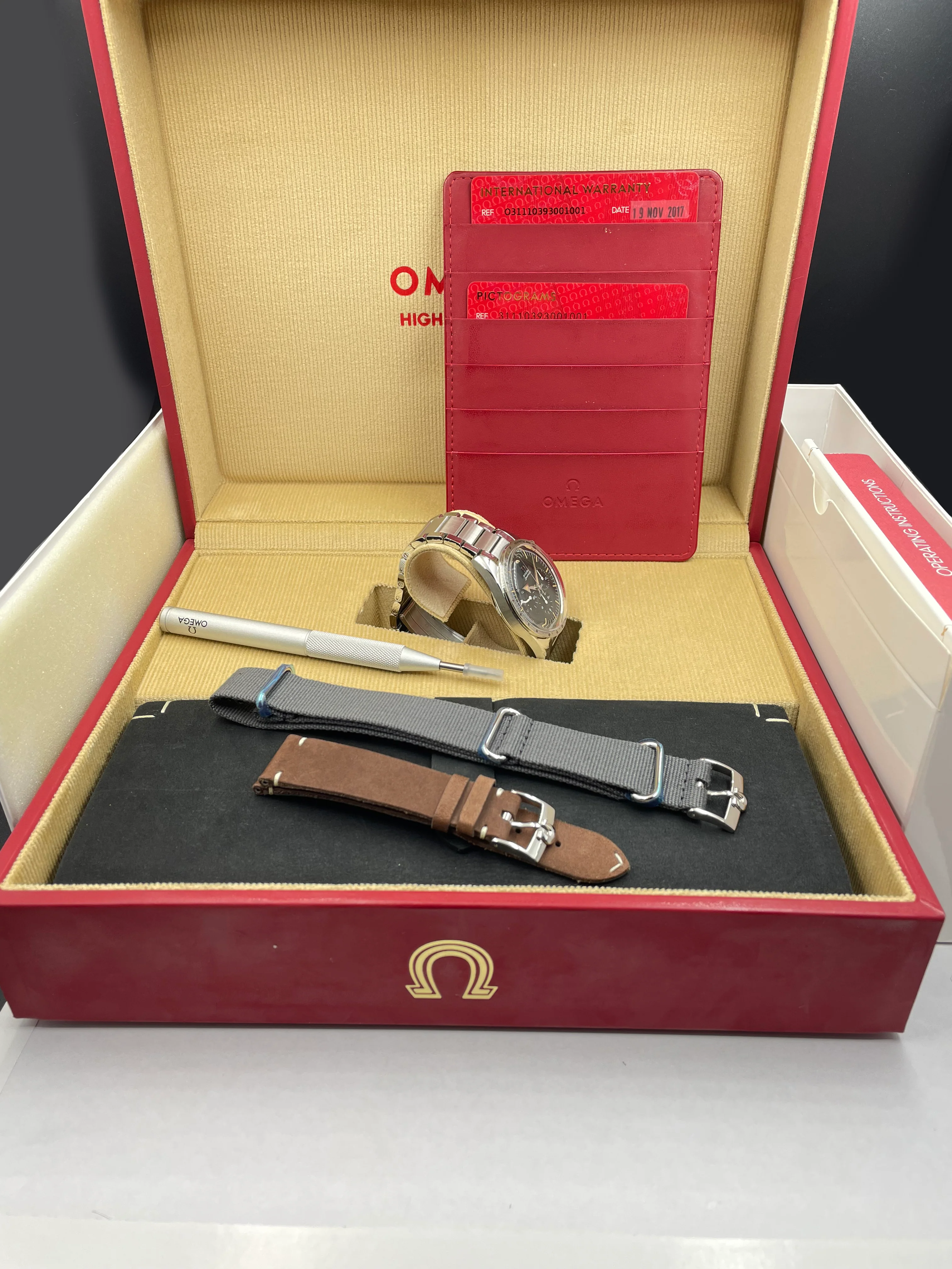 Omega Speedmaster '57 Chronograph "The 1957 Trilogy" 38.6mm 2017 [Preowned] - Image 15