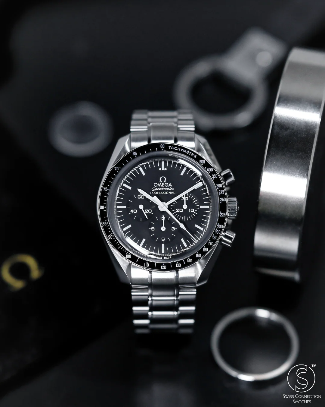 Omega Speedmaster Moonwatch 1861 Hesalite 311.30.42.30.01.005 Discontinued 2019 [Preowned] - Image 5