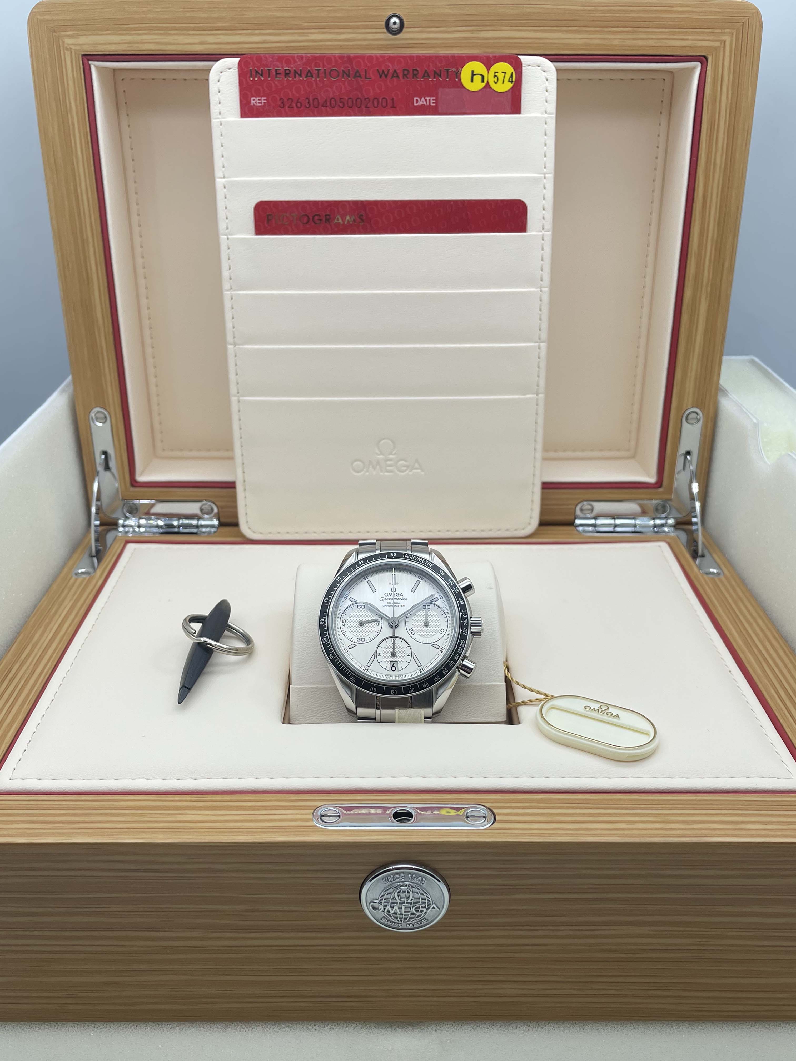 Omega Speedmaster Racing Co-Axial Chronograph 40mm 2018 [Preowned] - Image 18