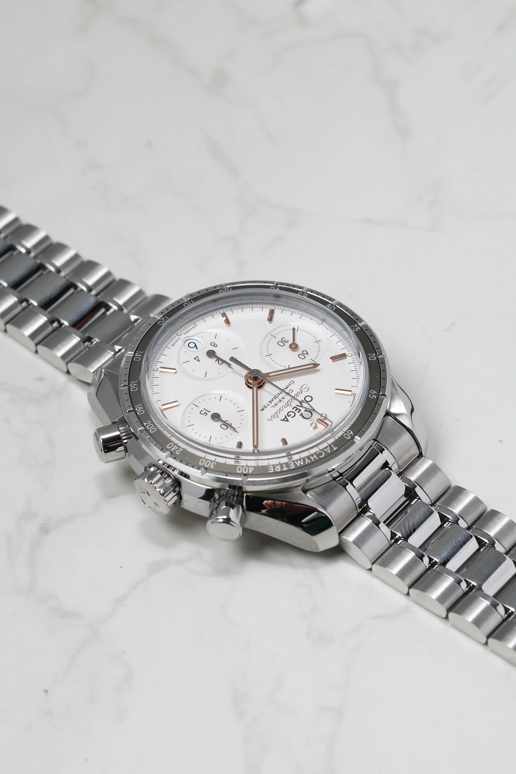 Omega Speedmaster Opaline Silver 38mm 324.30.38.50.02.001 2022 [Preowned] - Image 14