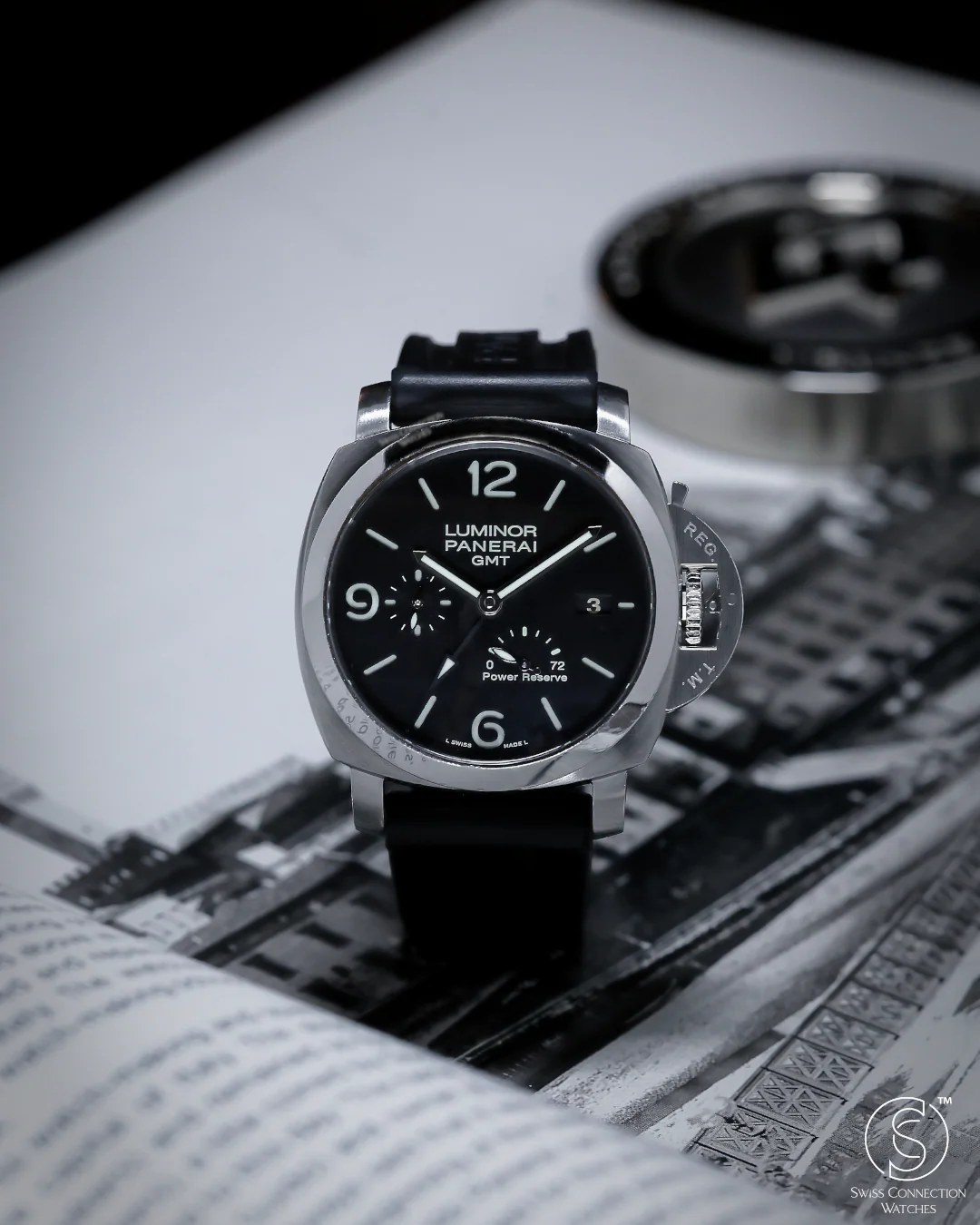 Panerai Luminor 1950 3 Days GMT Power Reserve PAM00321 2015 [Preowned] - Image 5