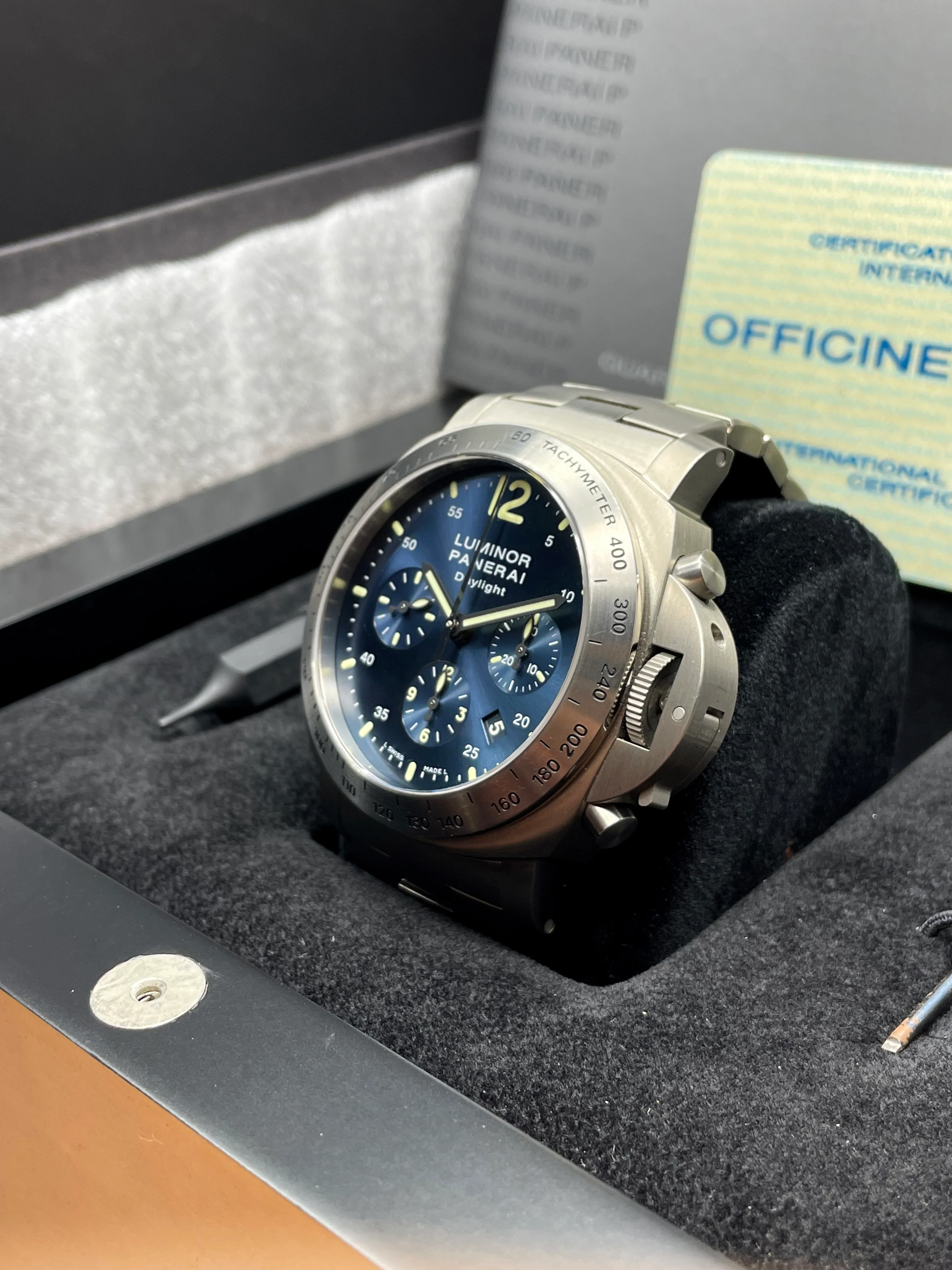Panerai Luminor Daylight Titanium LE 44mm PAM00327 2010 [Preowned] - Image 6