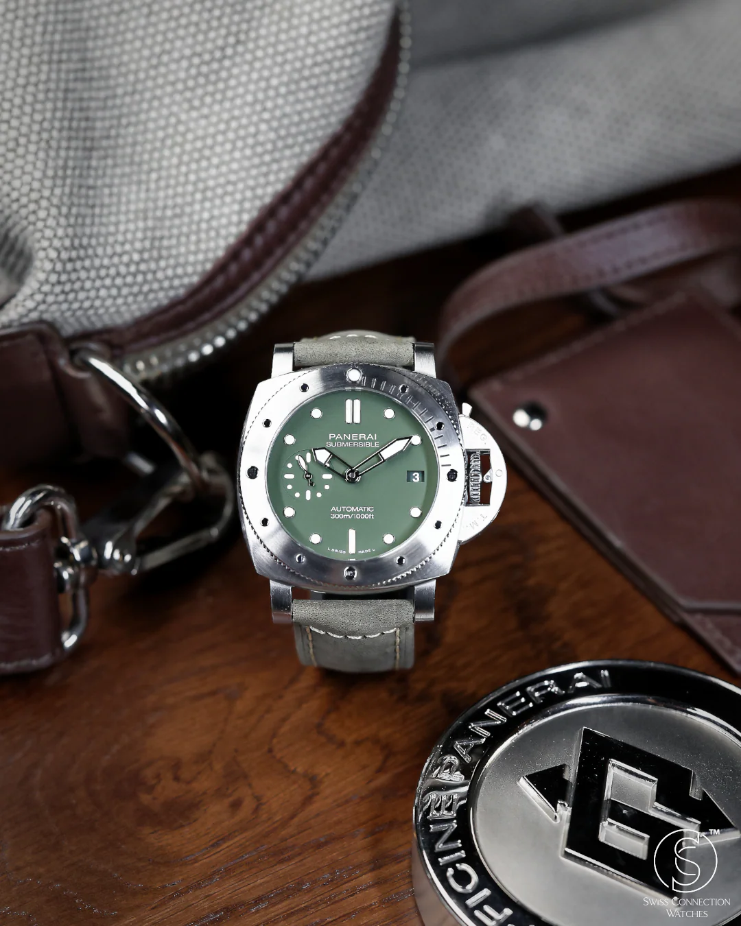 Panerai Submersible Verde Militare LE 42mm PAM01055 2020 [Preowned] - Image 4