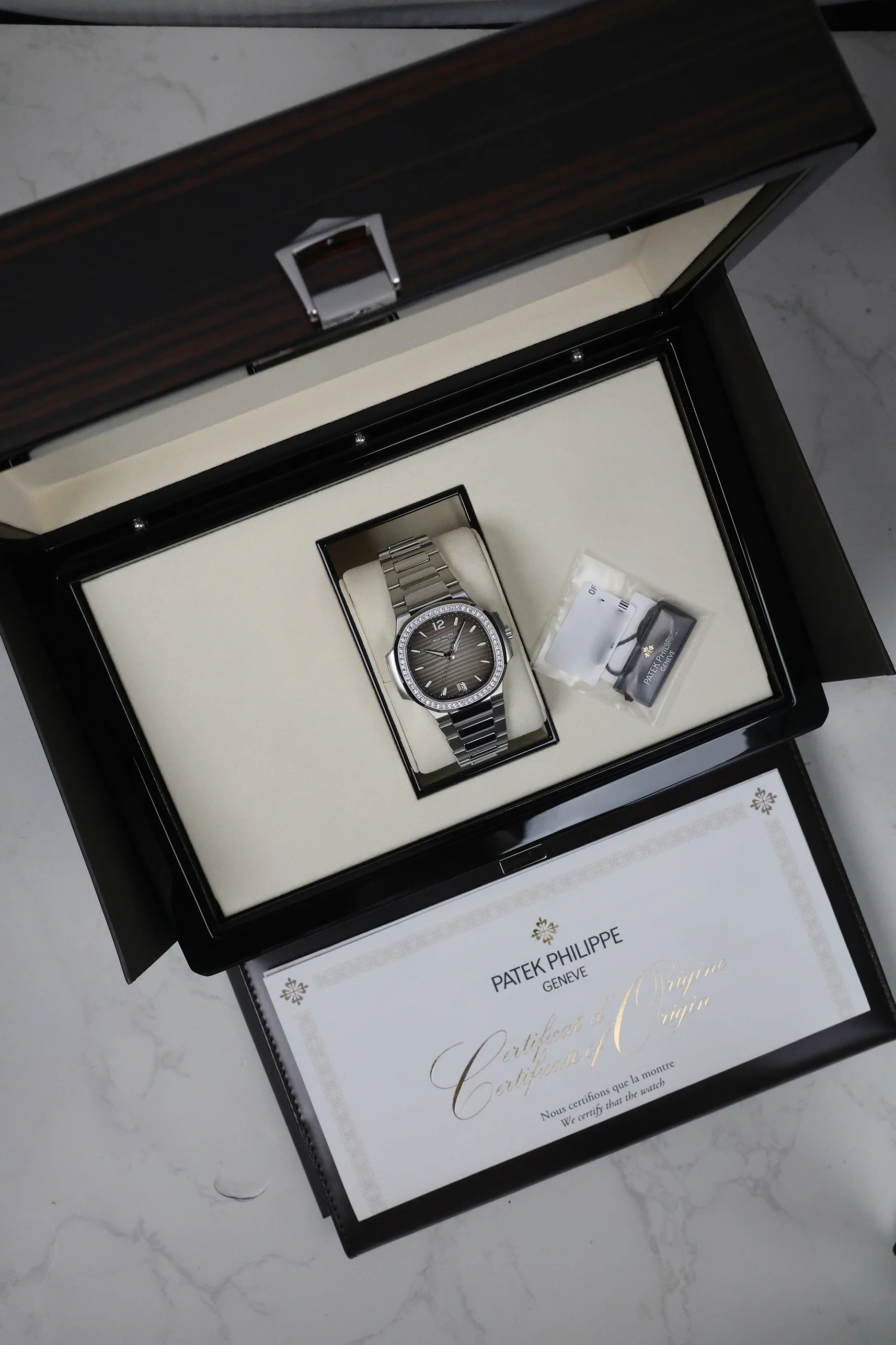 Patek Philippe Nautilus Ladies Gray Opaline Dial 7118/1200A-011 - Image 14