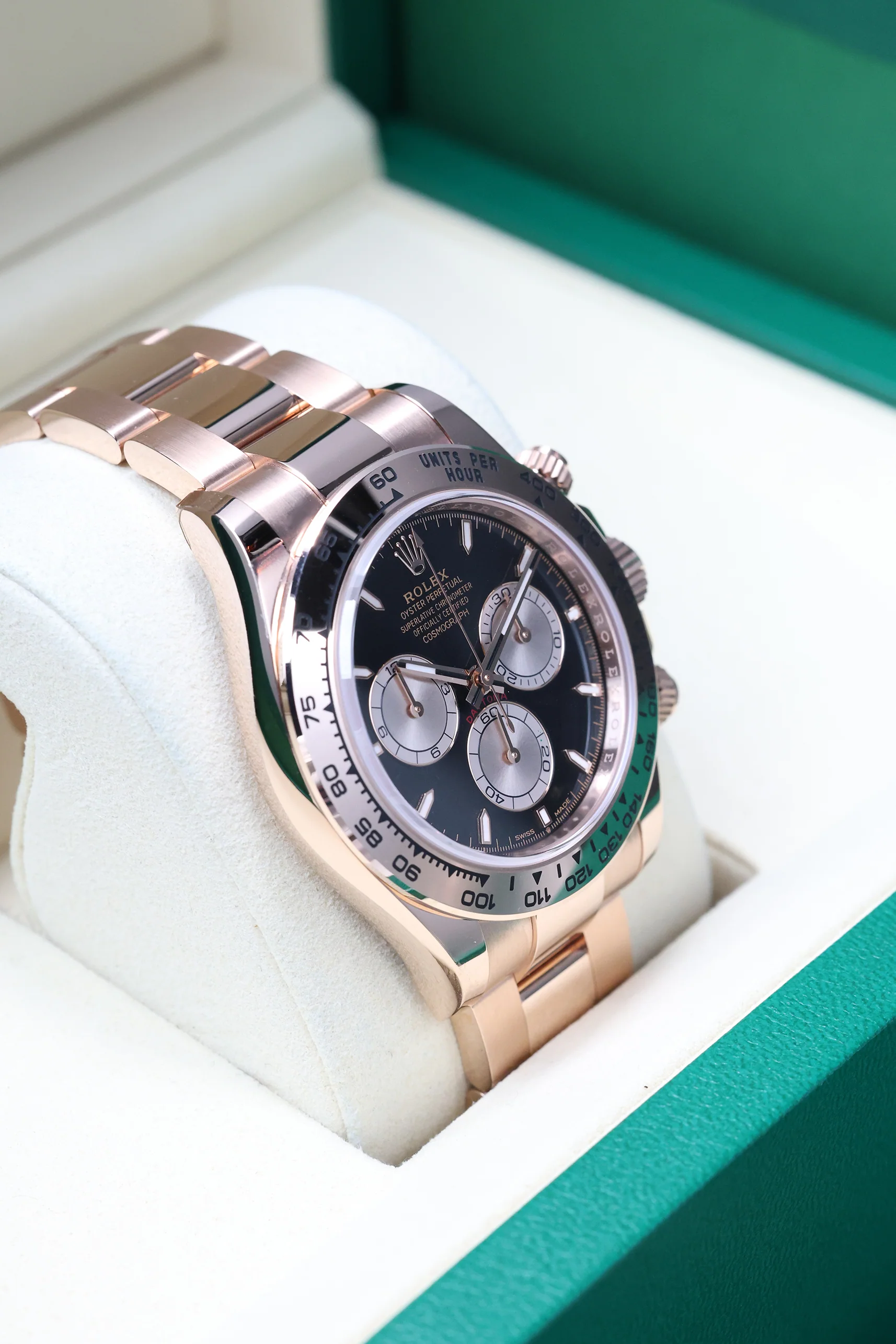 Rolex Cosmograph Daytona Everose Gold - Black 126505 - Image 10