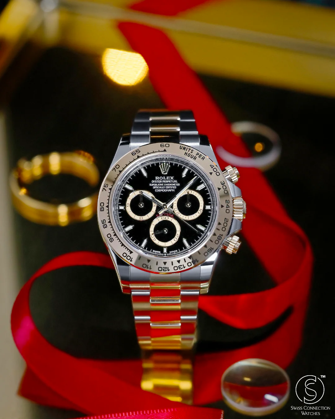 Rolex Cosmograph Daytona Steel Rolesor - Black 126503 - Image 4