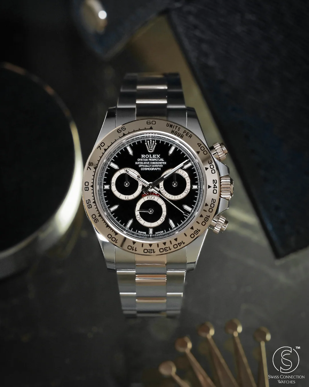 Rolex Cosmograph Daytona Steel Rolesor - Black 126503 - Image 5