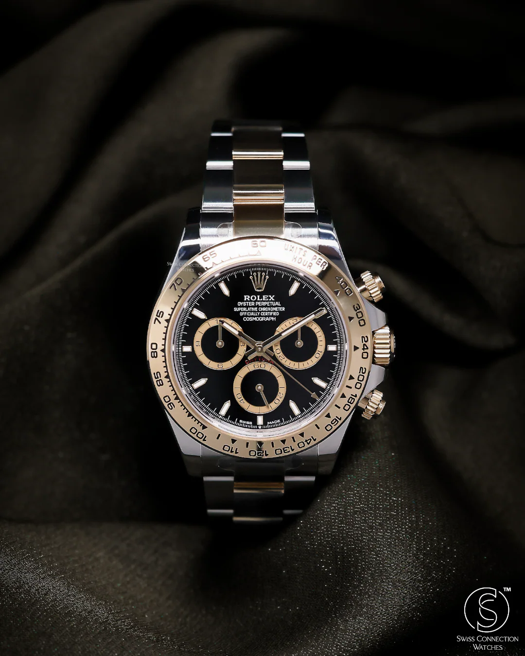 Rolex Cosmograph Daytona Steel Rolesor - Black 126503 - Image 6