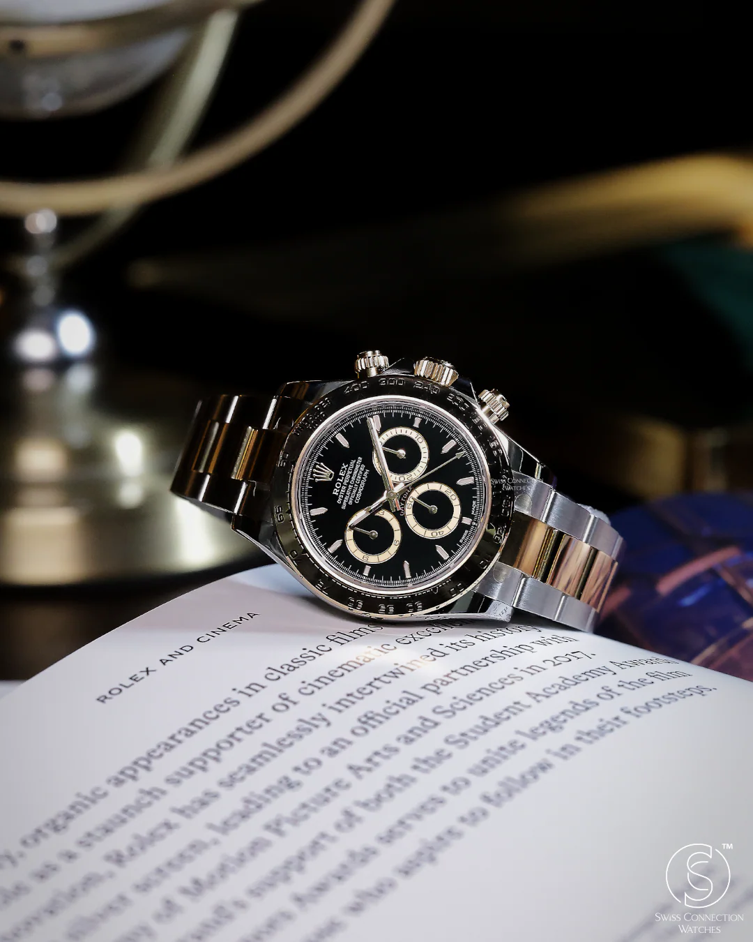 Rolex Cosmograph Daytona Steel Rolesor - Black 126503 - Image 7