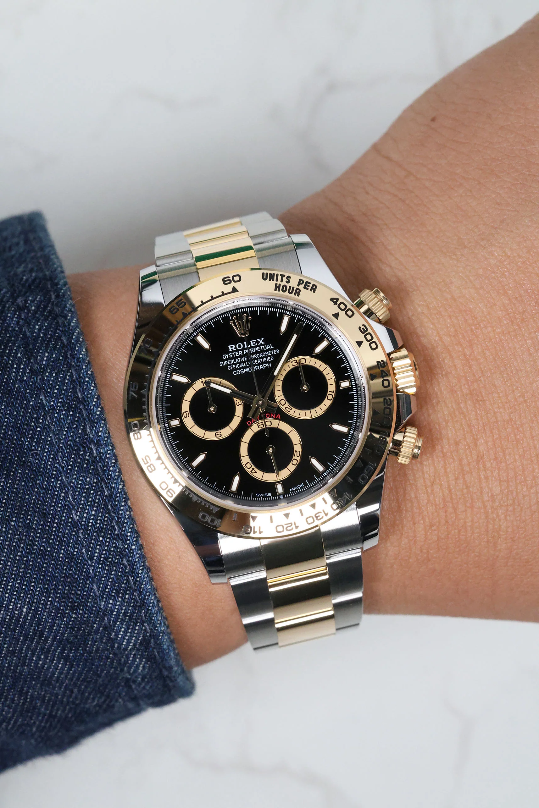 Rolex Cosmograph Daytona Steel Rolesor - Black 126503 - Image 8