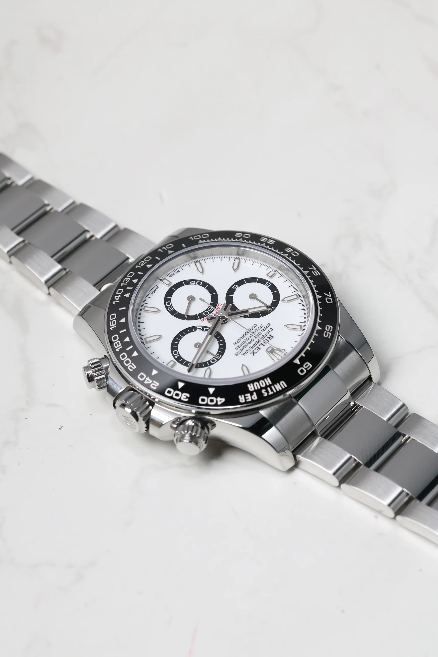 Rolex Cosmograph Daytona Steel White Panda 126500LN 2025 [Preowned] - Image 14
