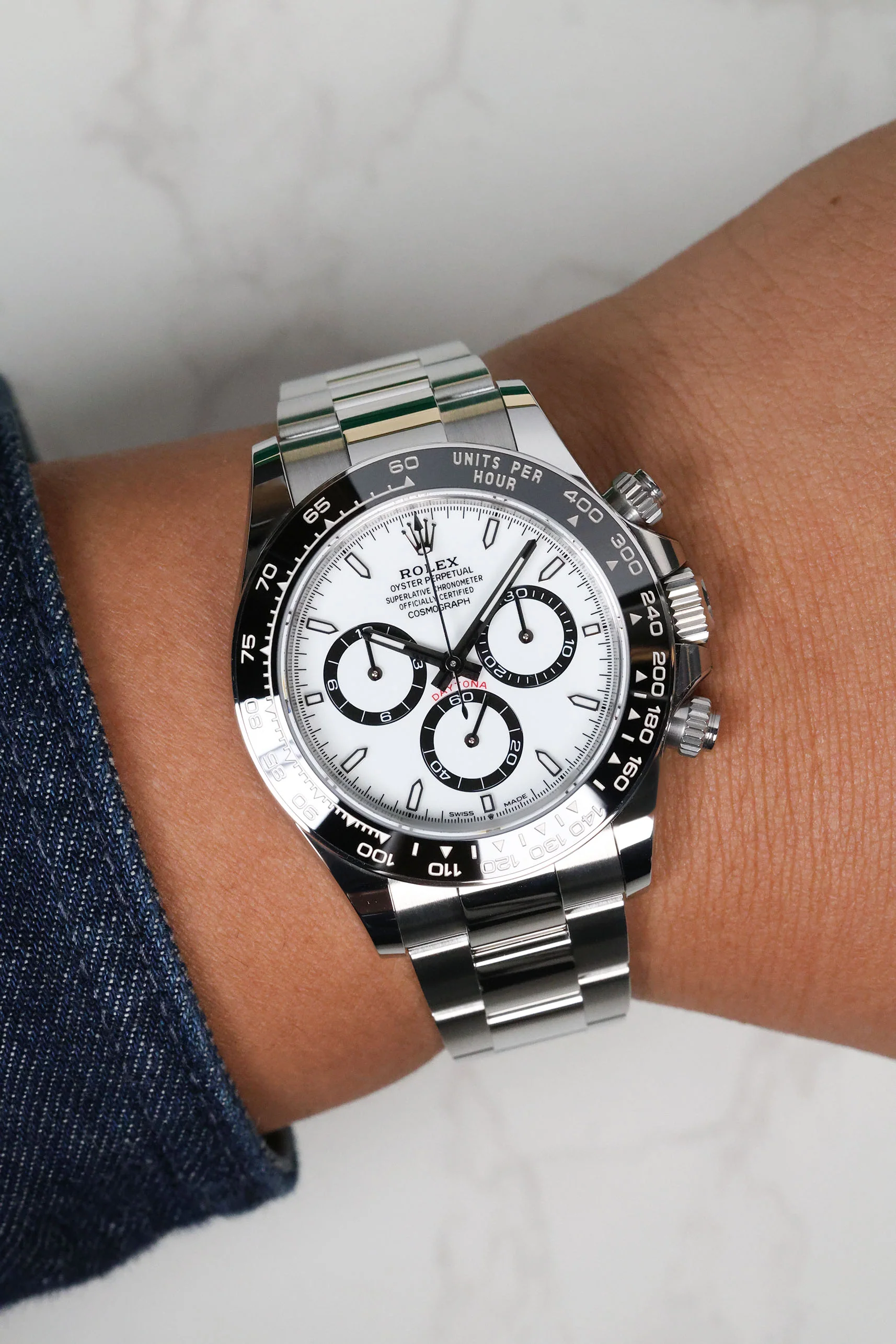 Rolex Cosmograph Daytona Steel White Panda 126500LN - Image 6