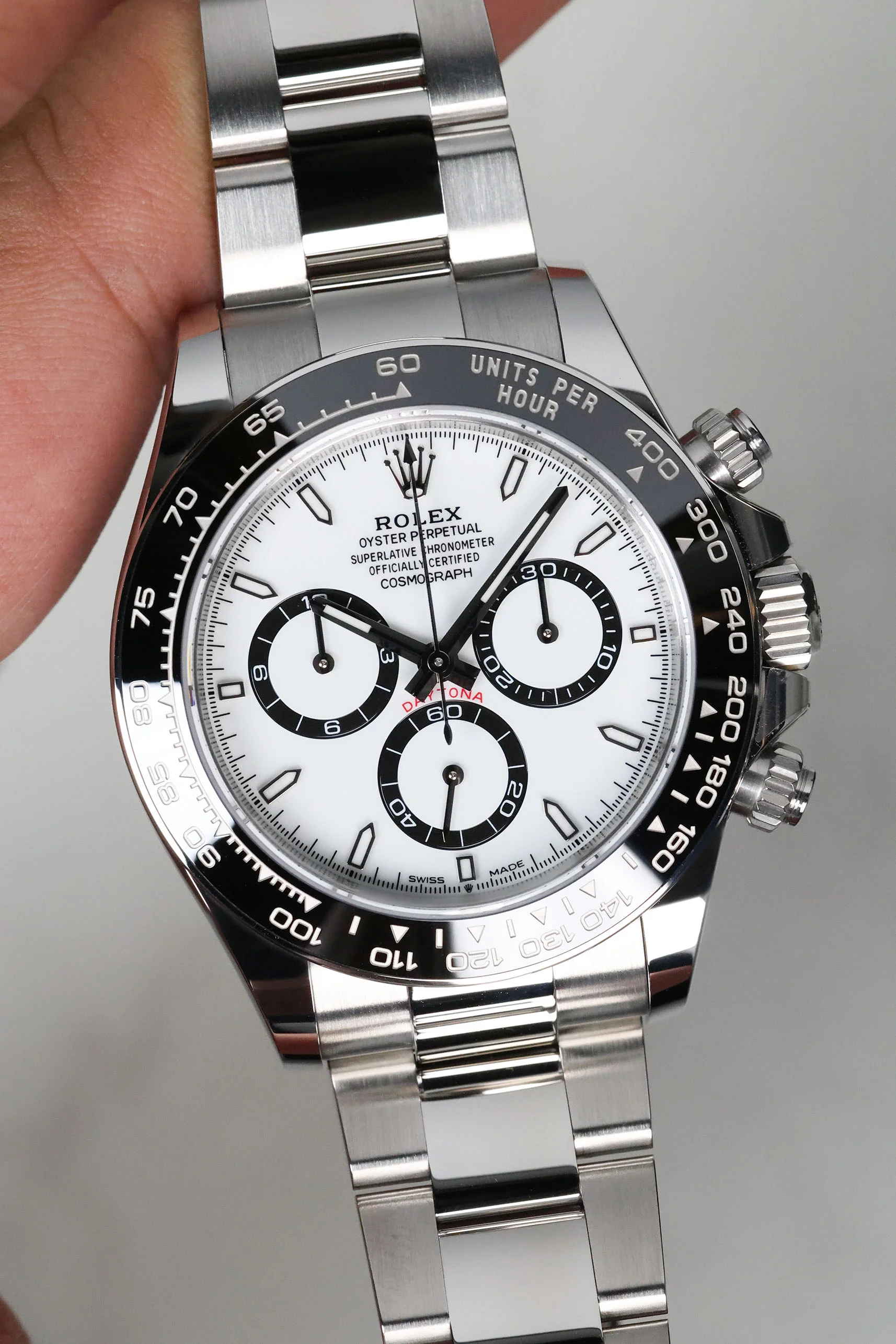 Rolex Cosmograph Daytona Steel White Panda 126500LN - Image 7