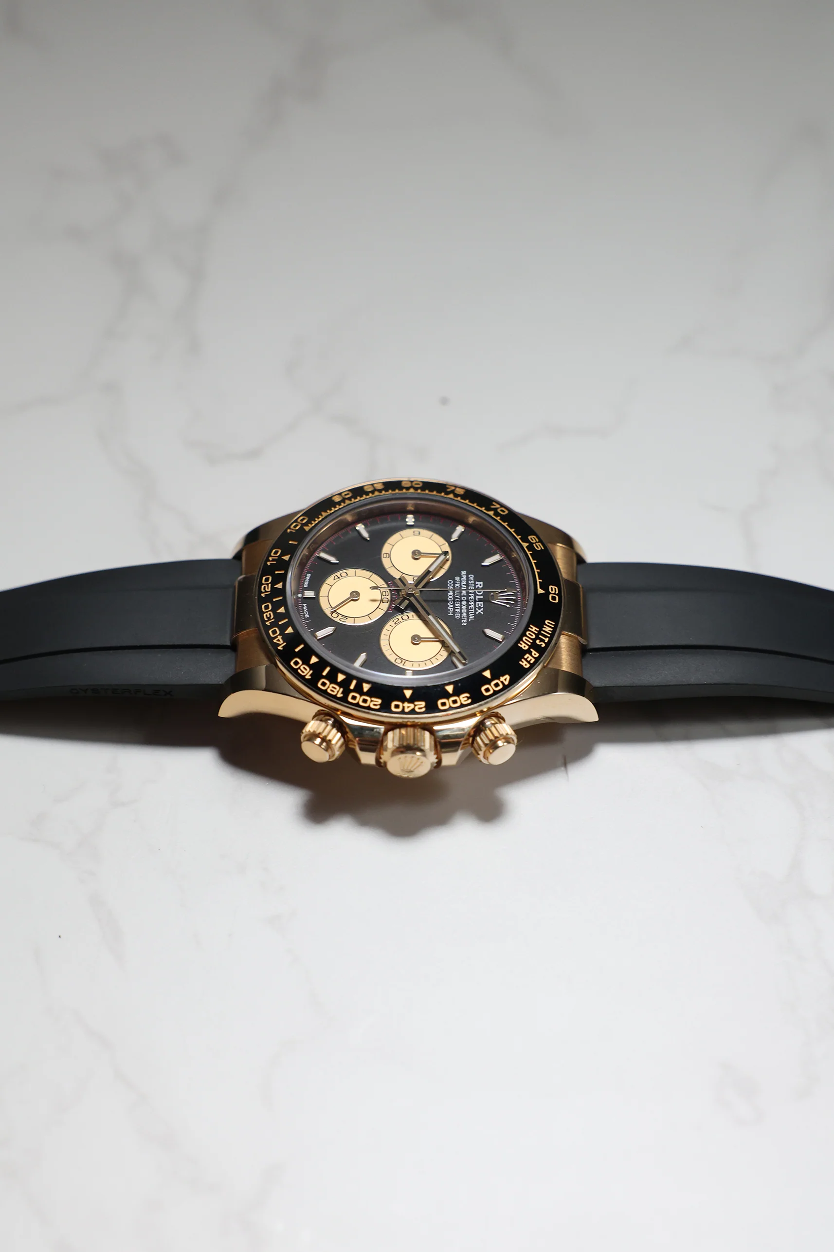 Rolex Cosmograph Daytona Yellow Gold on Oysterflex Paul Newman 126518LN 2024 [Preowned] - Image 15