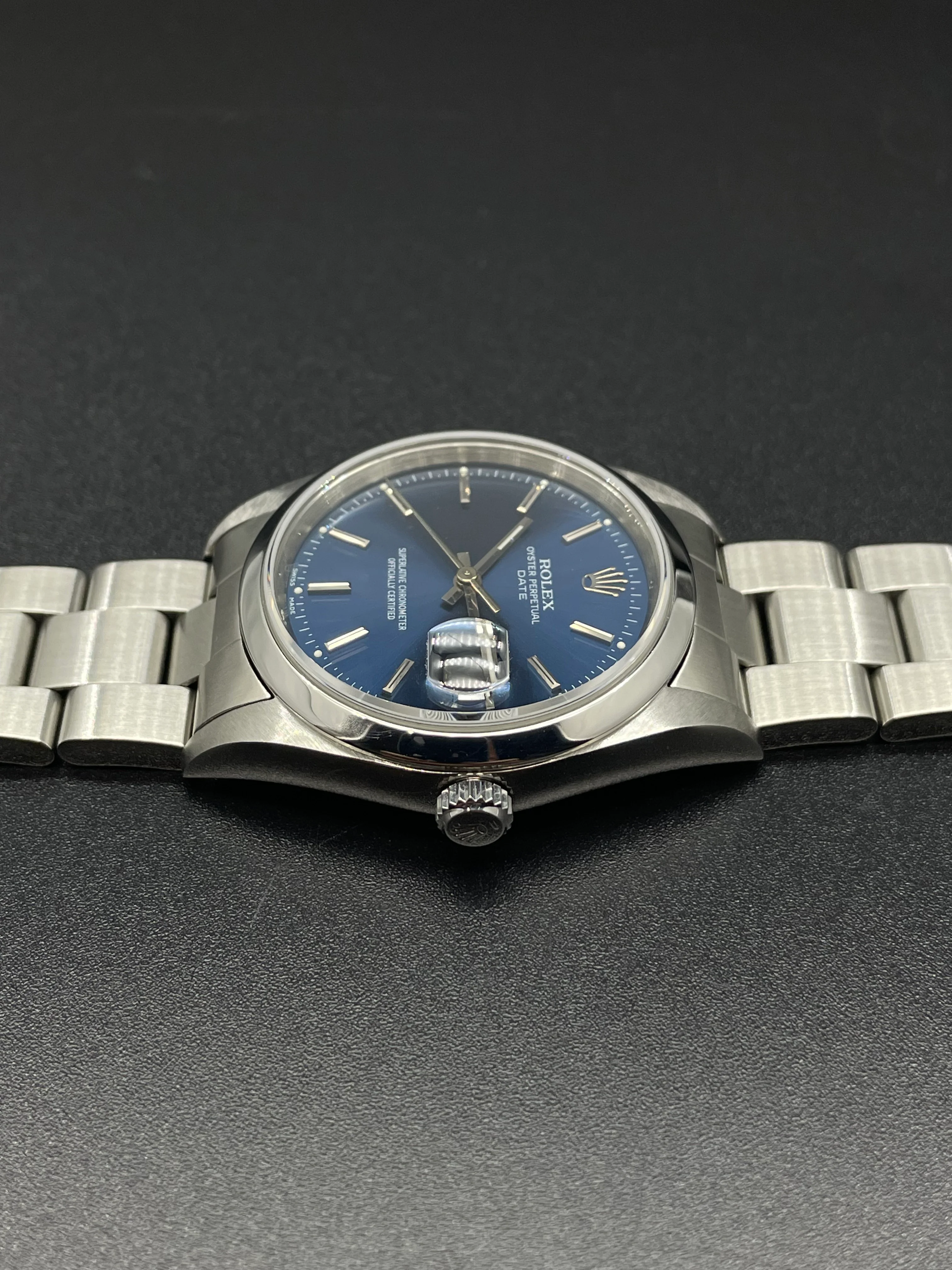 Rolex Date 34mm Blue Oyster 15200 2002 [Preowned] - Image 11