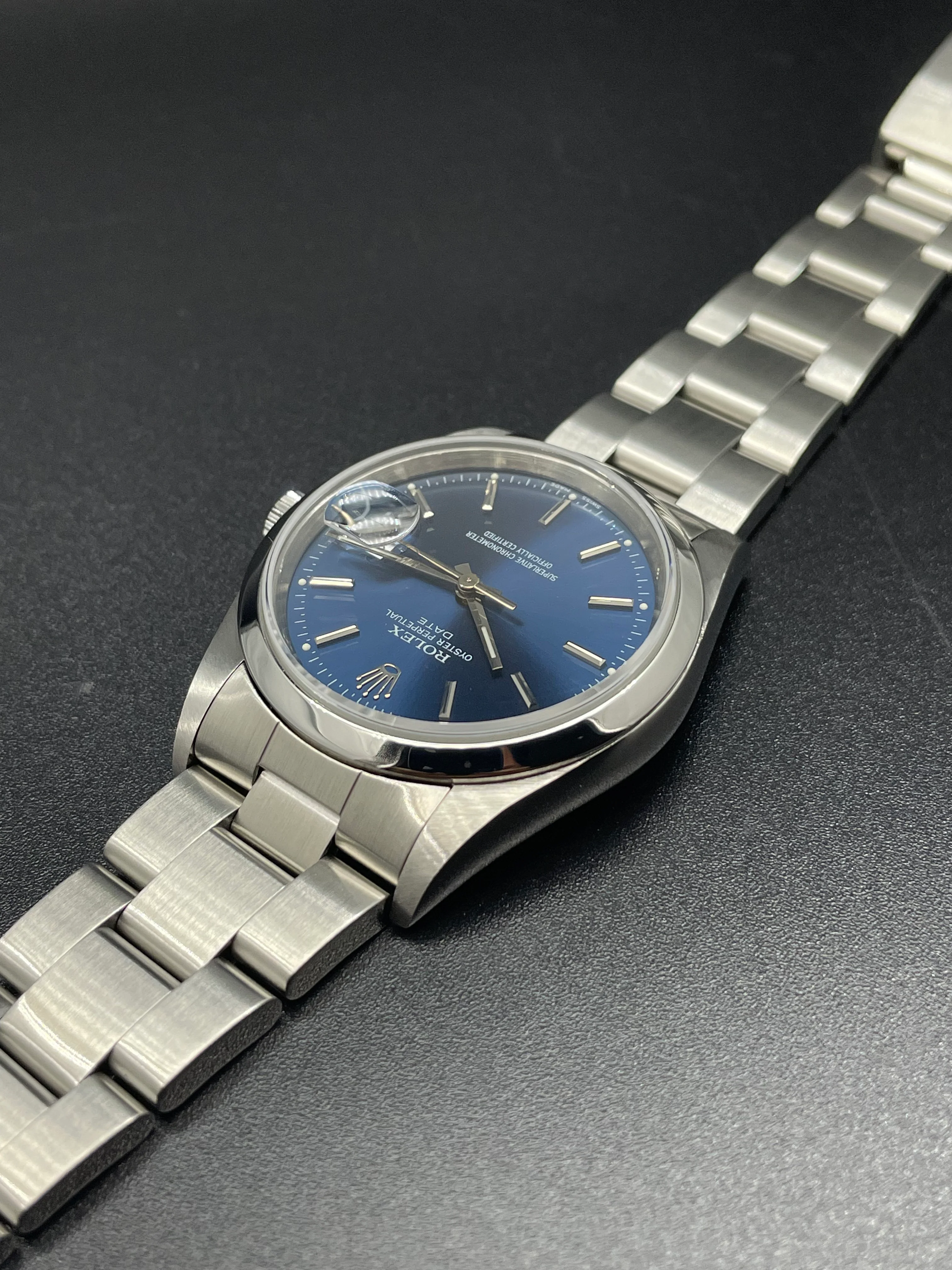 Rolex Date 34mm Blue Oyster 15200 2002 [Preowned] - Image 9