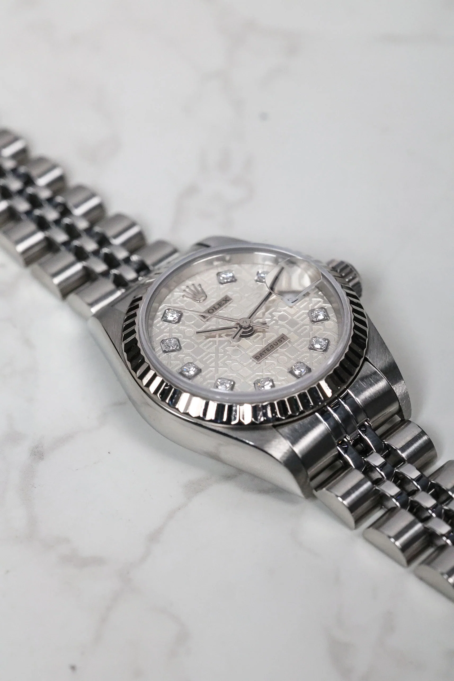 Rolex Datejust 26mm Computer Motif 10 Diamonds Jubilee 69174 1999 [Preowned] - Image 11
