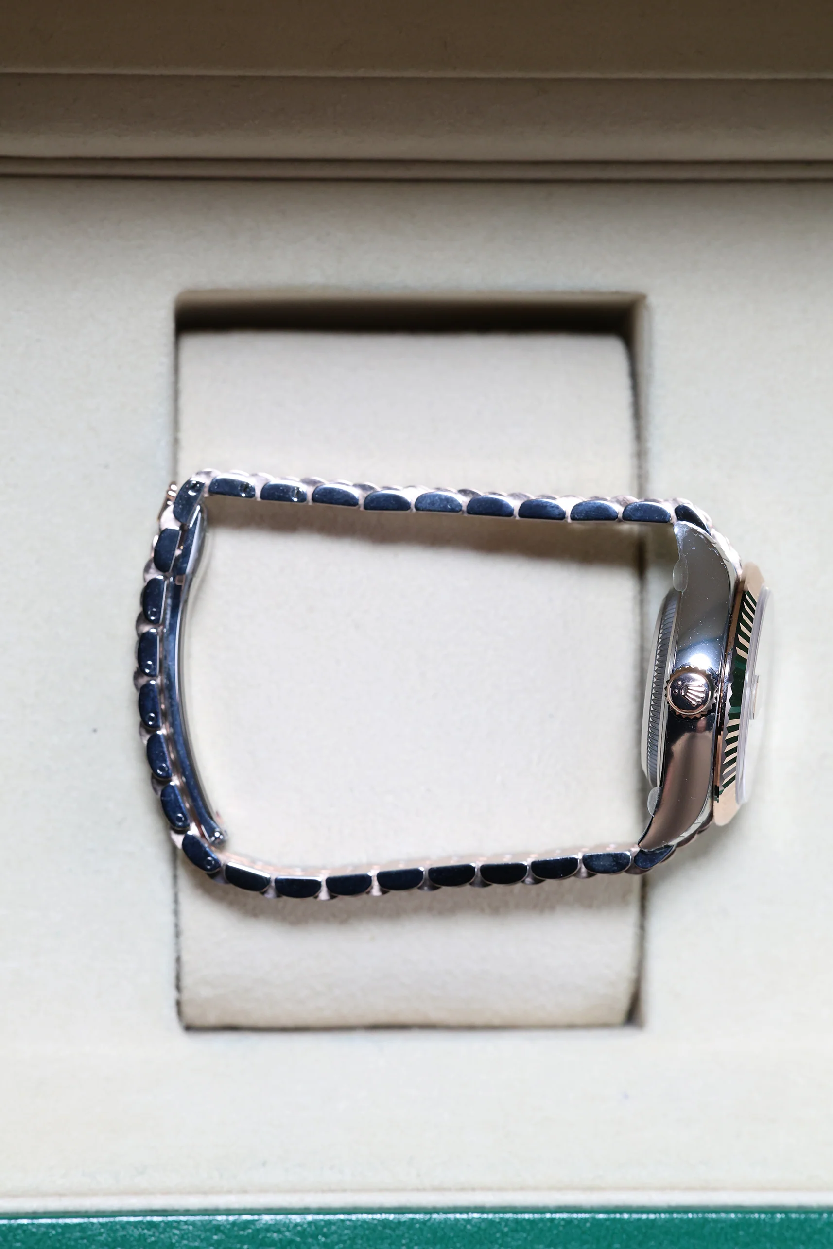 Rolex Datejust 28mm Chocolate 10 Diamond Steel Everose on Jubilee 279171 - Image 11