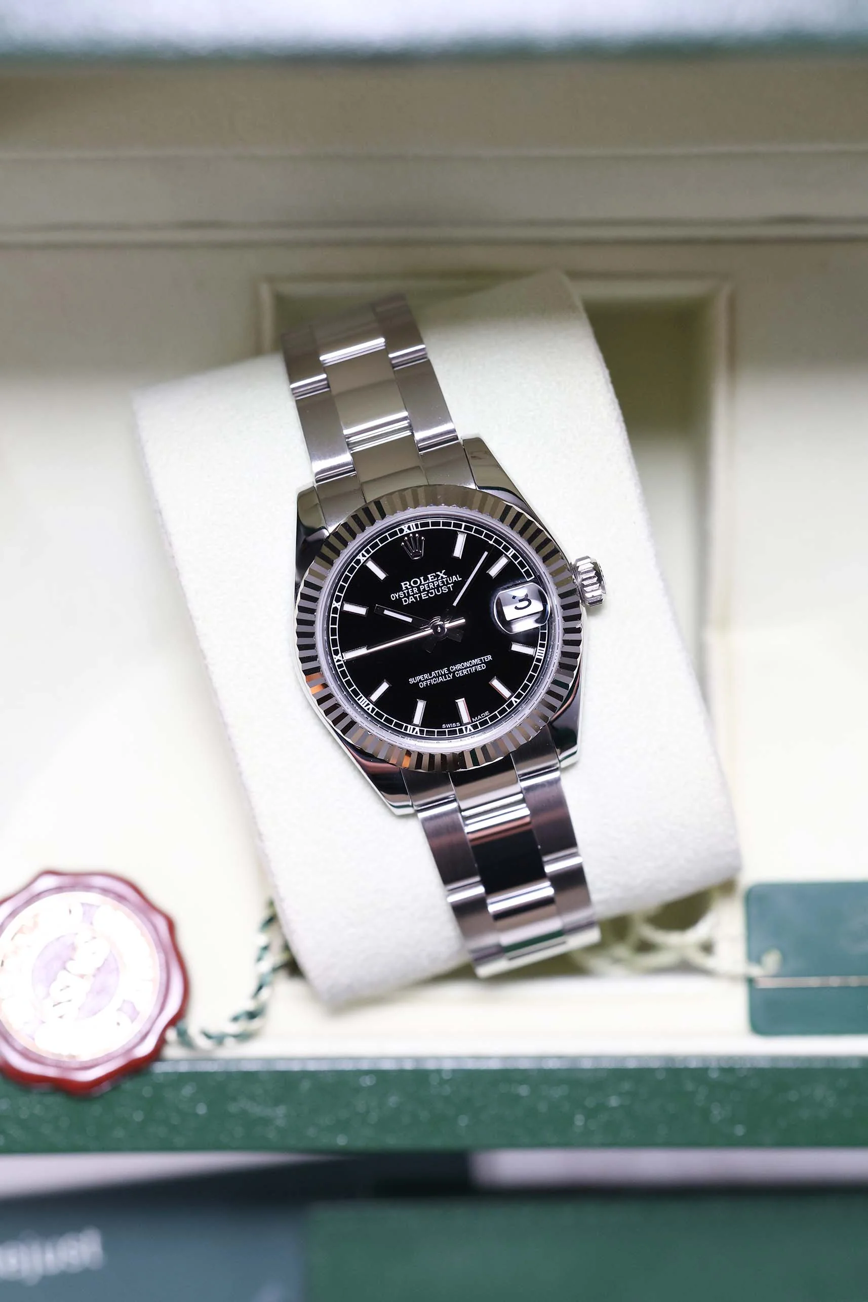 Rolex Datejust 31mm Black Index 178274 2011 [Preowned] - Image 8