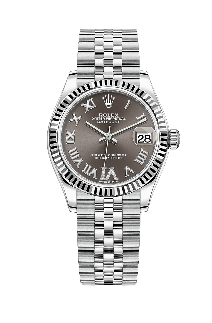 Rolex Datejust 31mm Grey Diamond VI Jubilee 278274