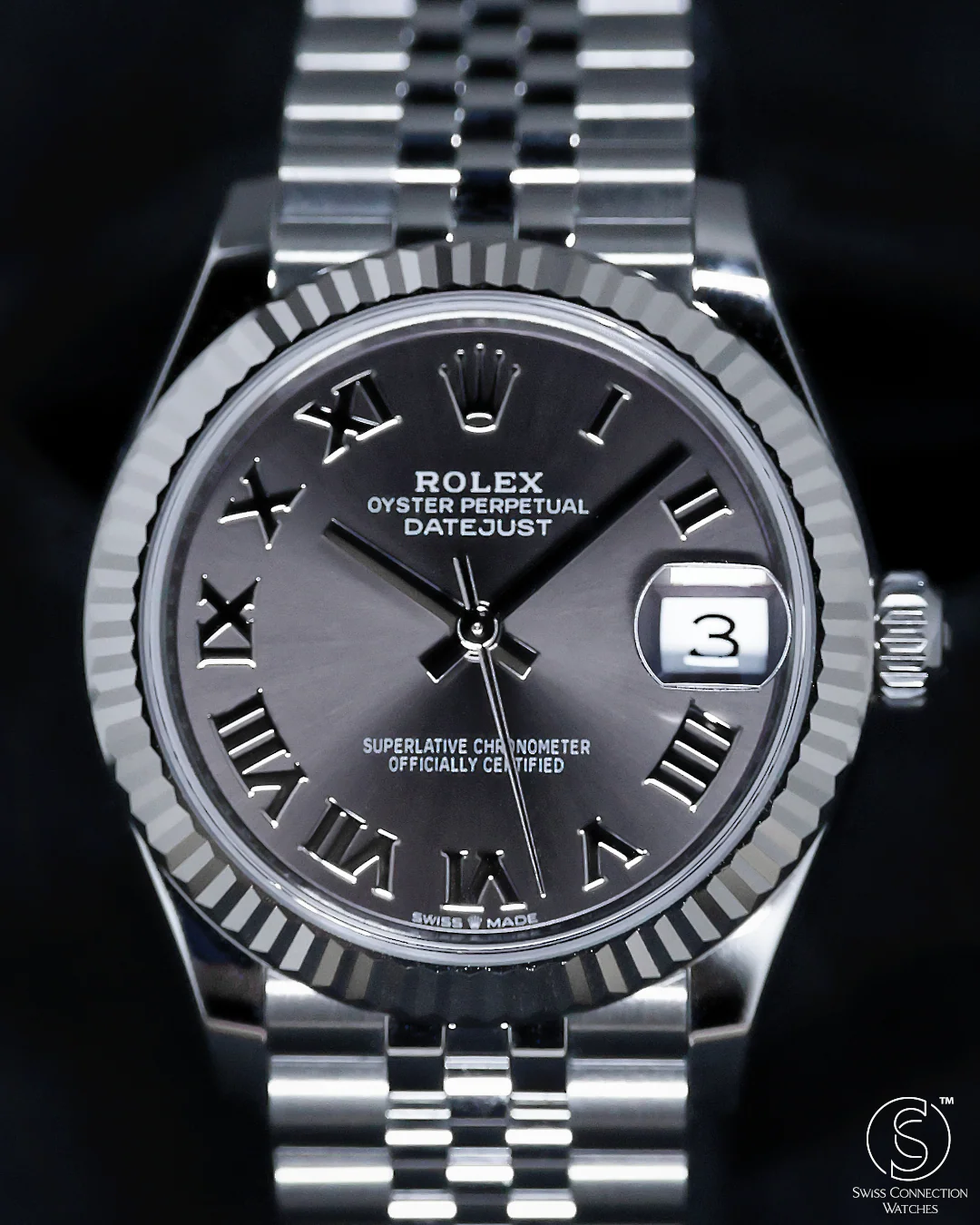 Rolex Datejust 31mm Grey Roman Jubilee 278274 - Image 2