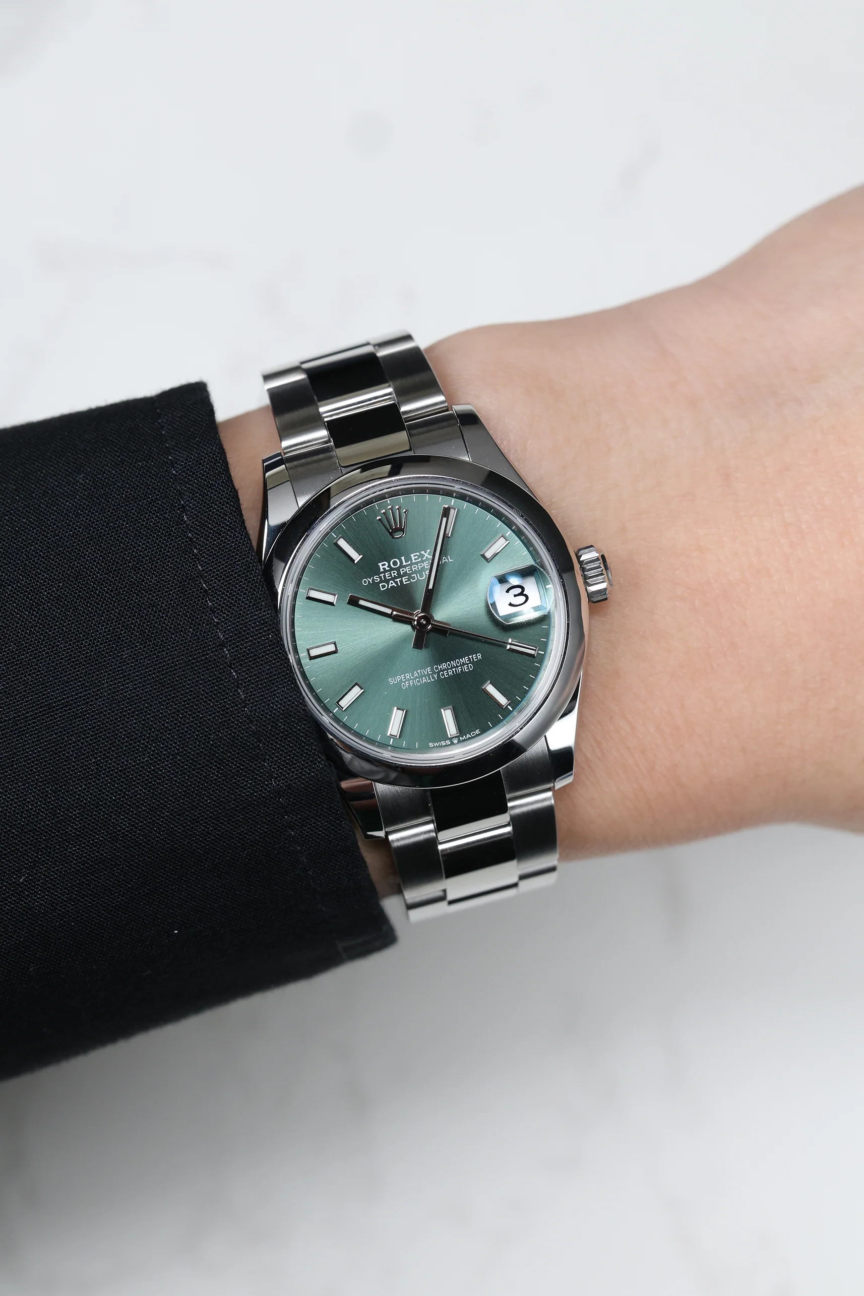 Rolex Datejust 31mm Mint Green on Oyster 278240 2021 [Preowned] - Image 6