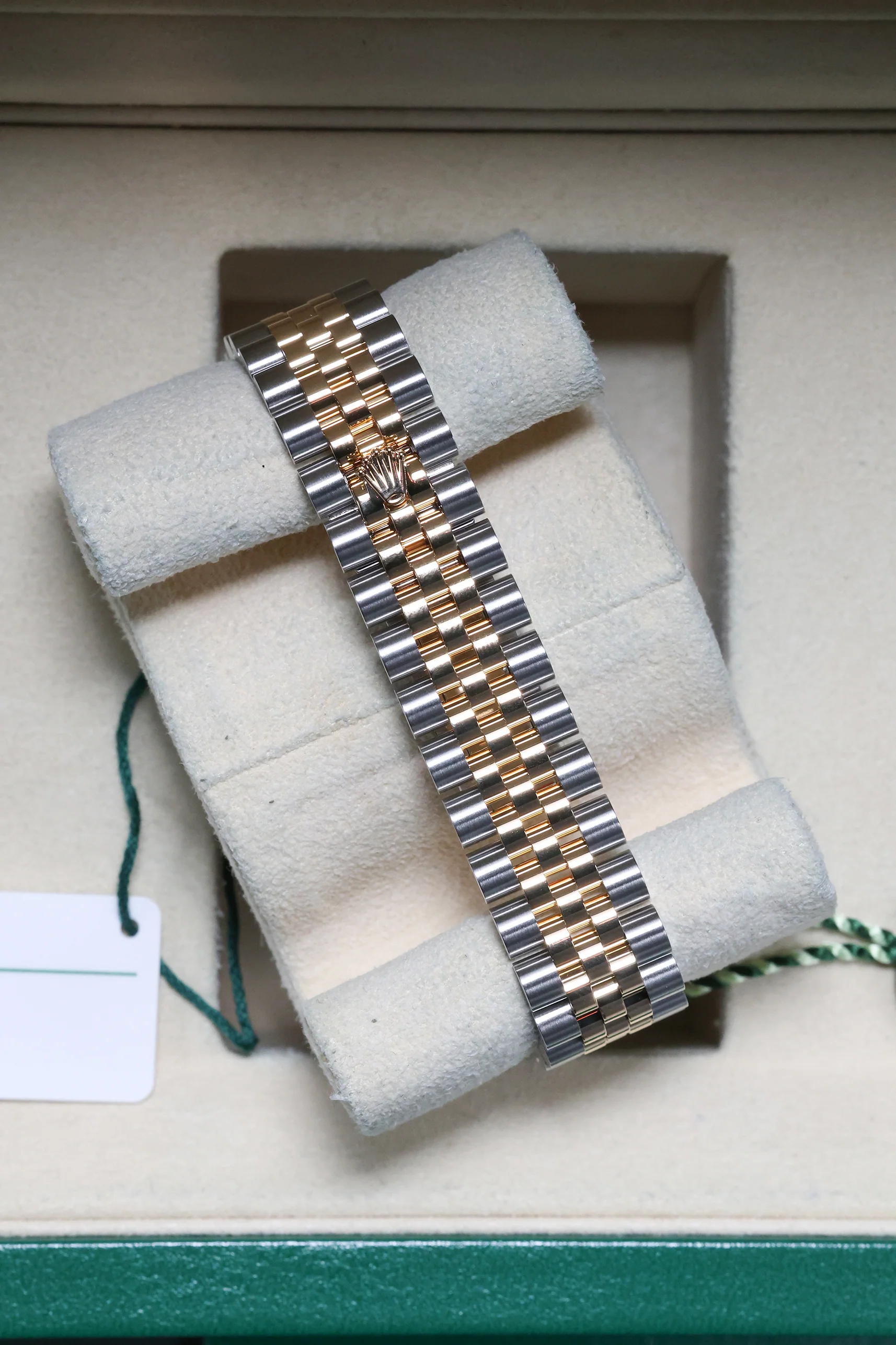 Rolex Datejust 31mm Olive Green 11 Diamonds Steel Rolesor Jubilee 278273 - Image 13