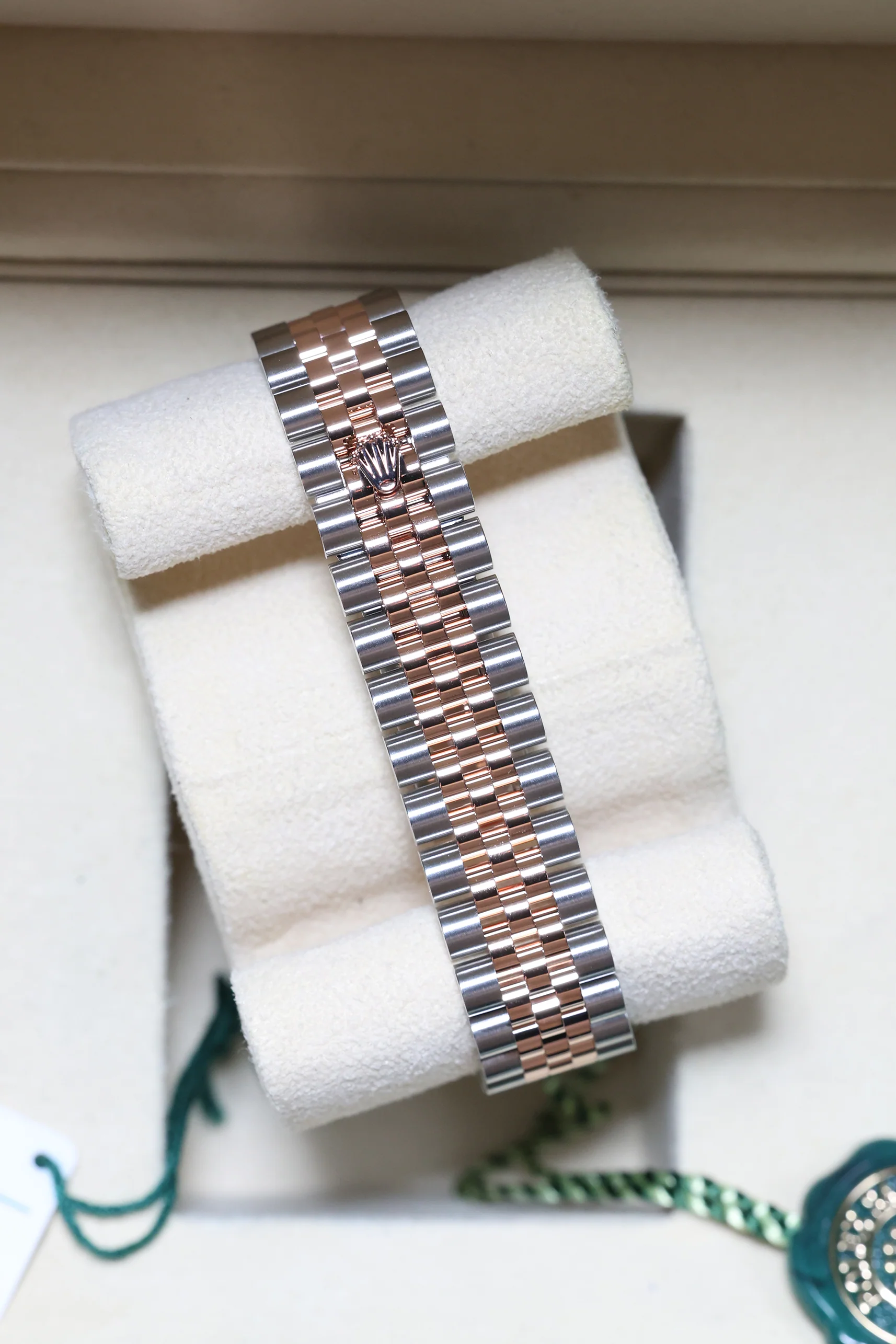 Rolex Datejust 31mm Pink 10 Diamonds Steel Everose Jubilee Bracelet 278271 - Image 13