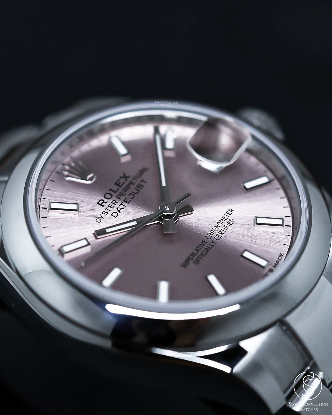 Rolex Datejust 31mm Pink Index Oyster 278240 - Image 3
