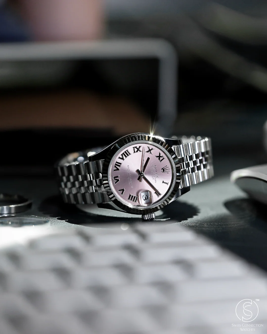 Rolex Datejust 31mm Pink Roman Jubilee 278274 - Image 5