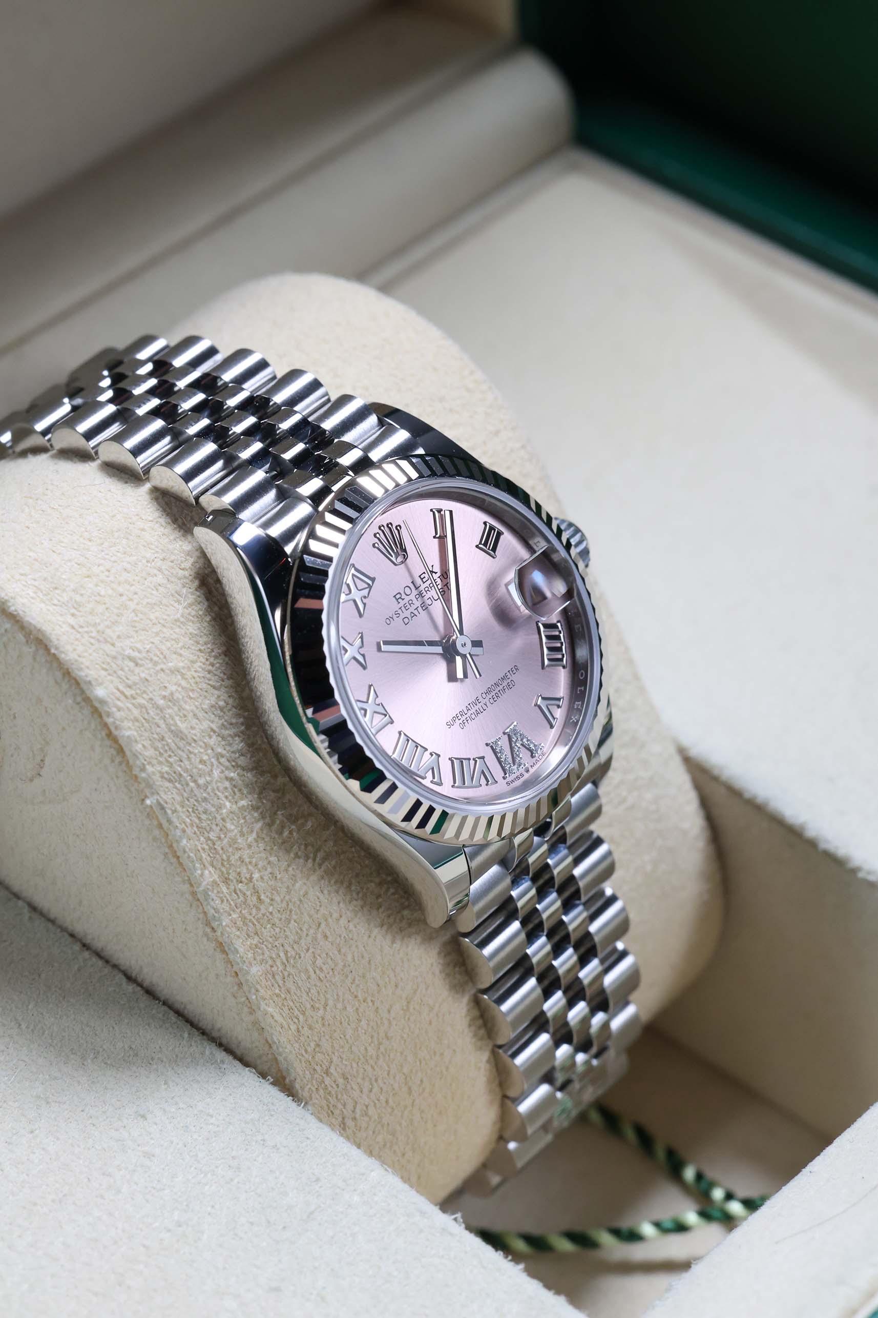 Rolex Datejust 31mm Pink Roman VI Diamond Jubilee 278274 - Image 10